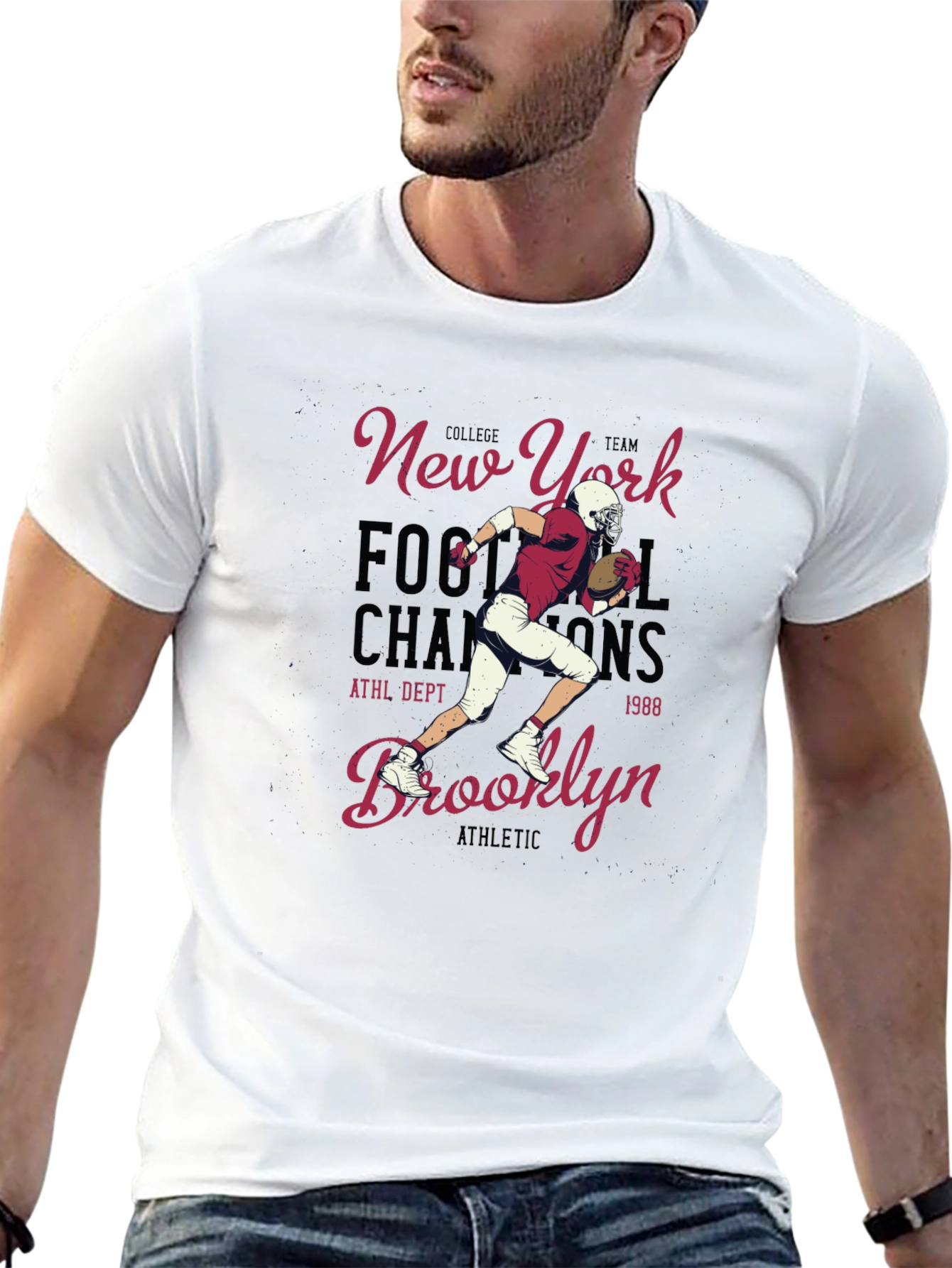 New York Football Champions Graphic T-Shirt