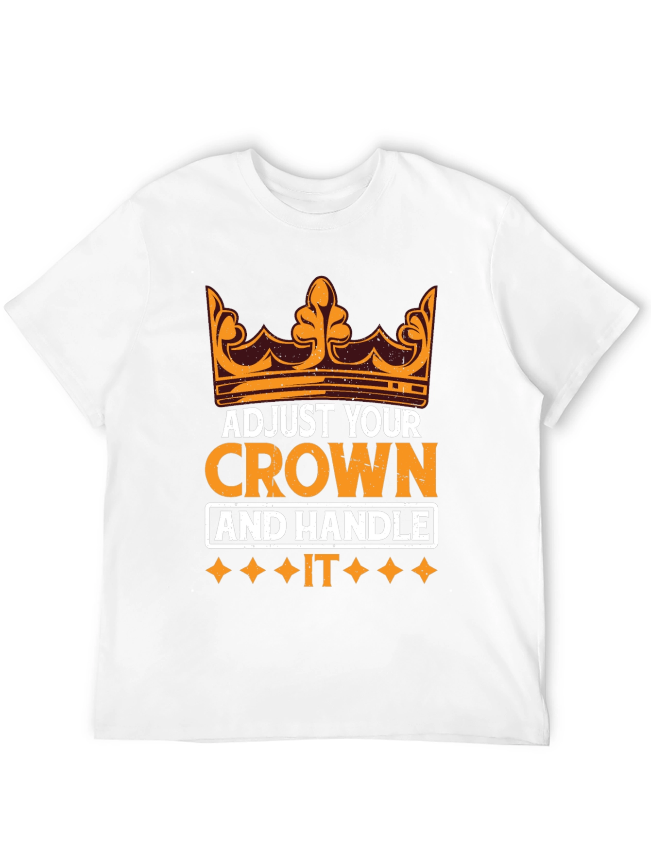 Adjust Your Crown Motivational T-Shirt
