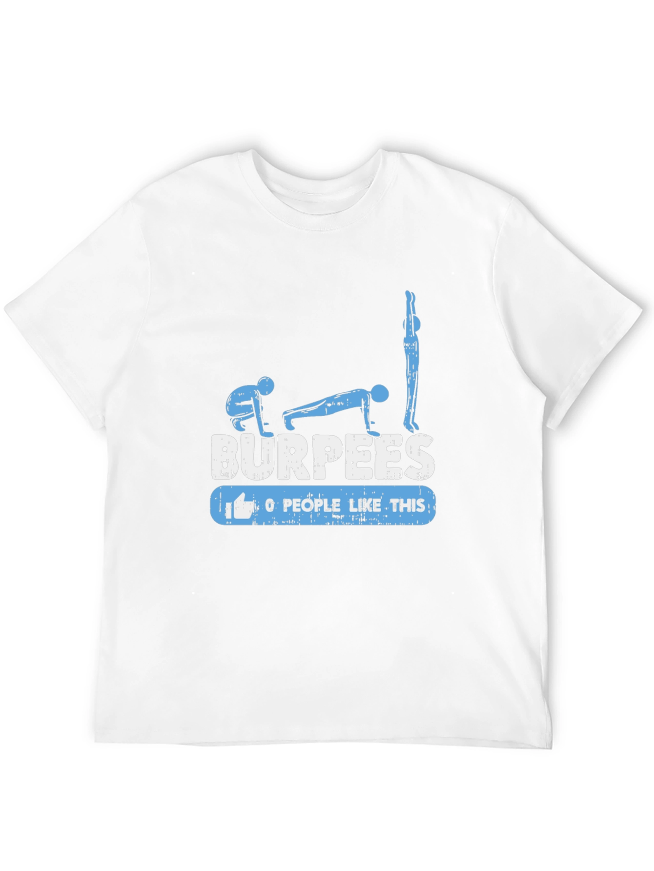 Burpees Fitness Graphic T-Shirt - Black