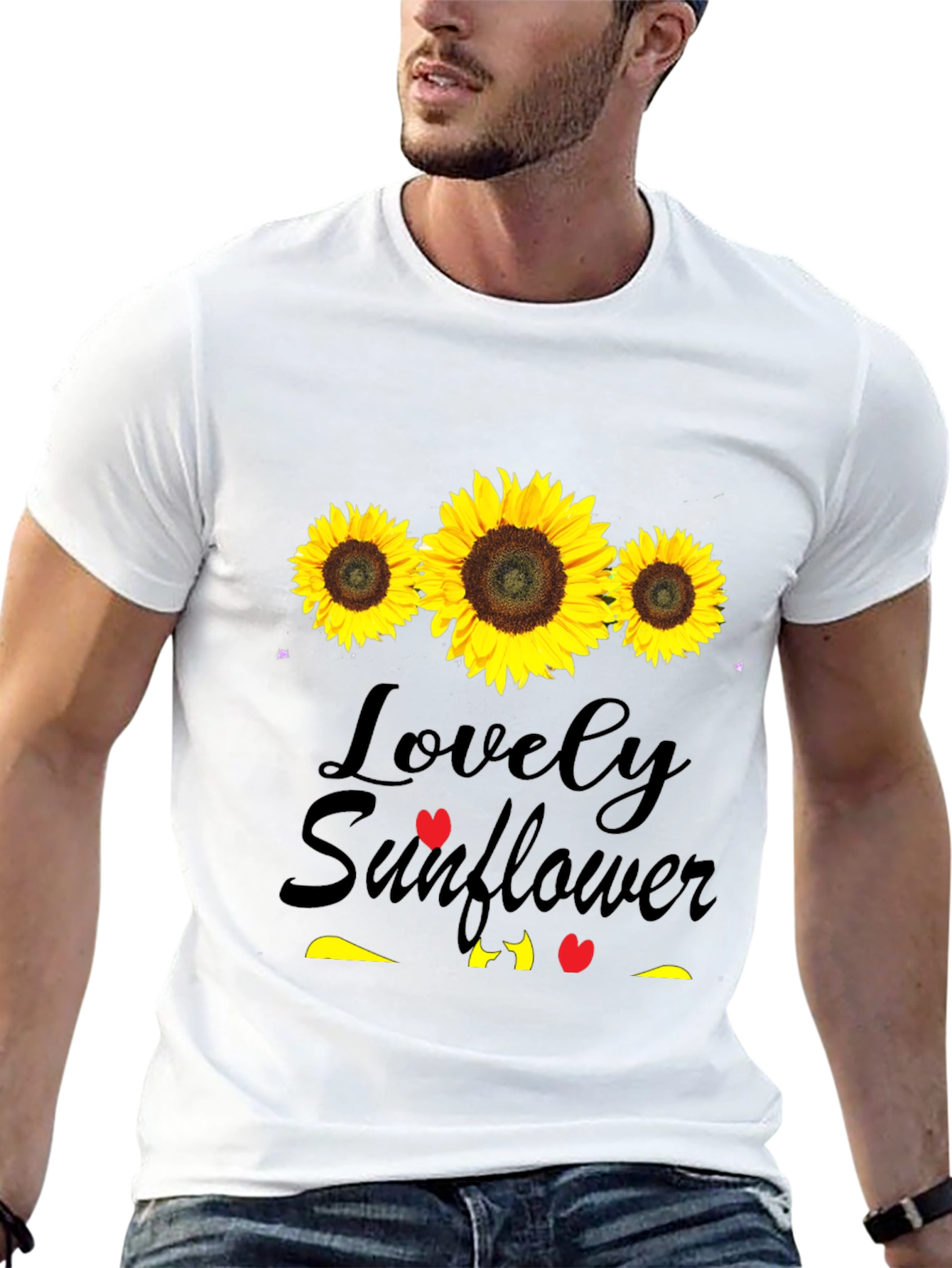 Lovely Sunflower Graphic Tee