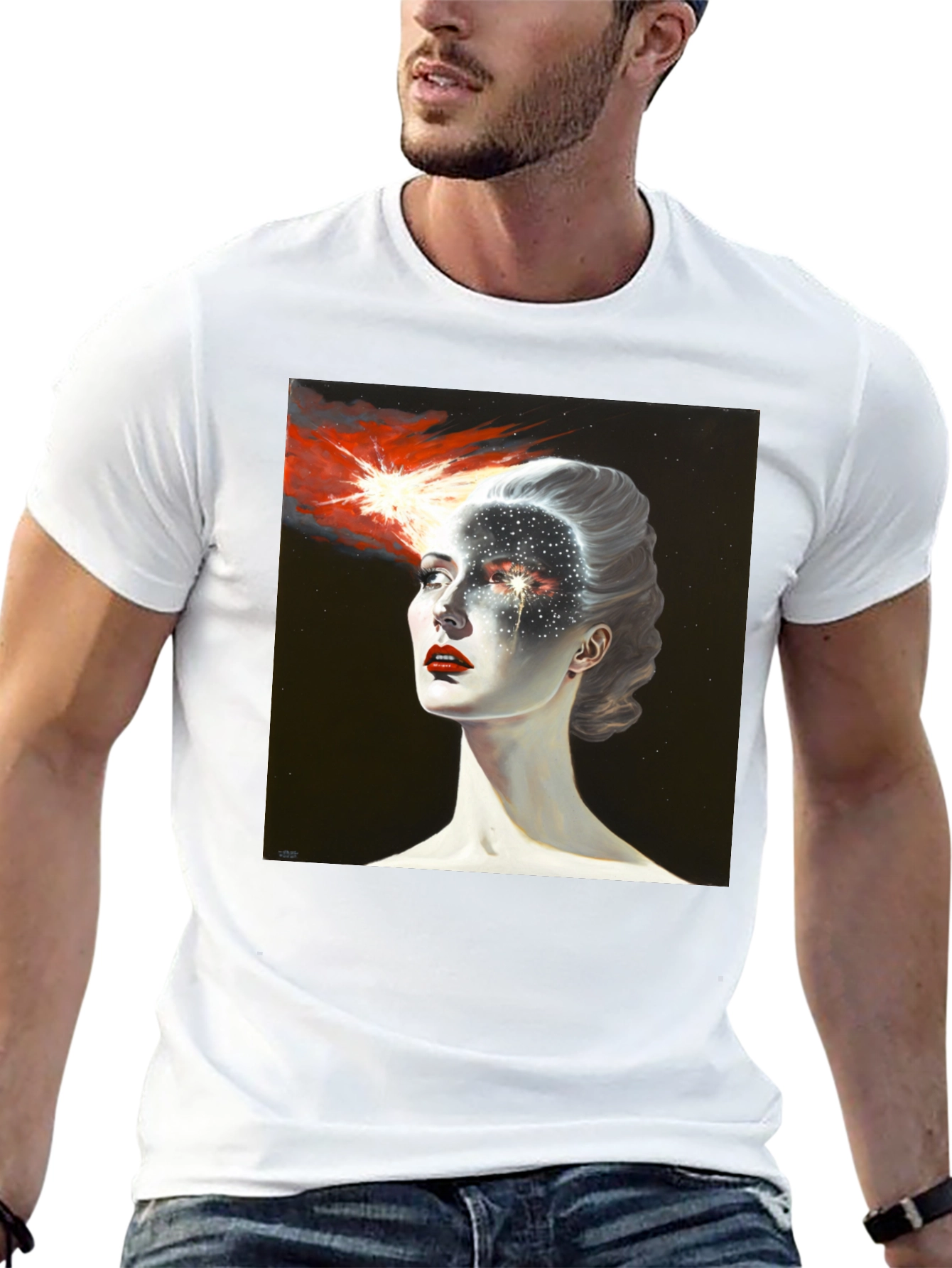 Cosmic Vision Graphic T-Shirt