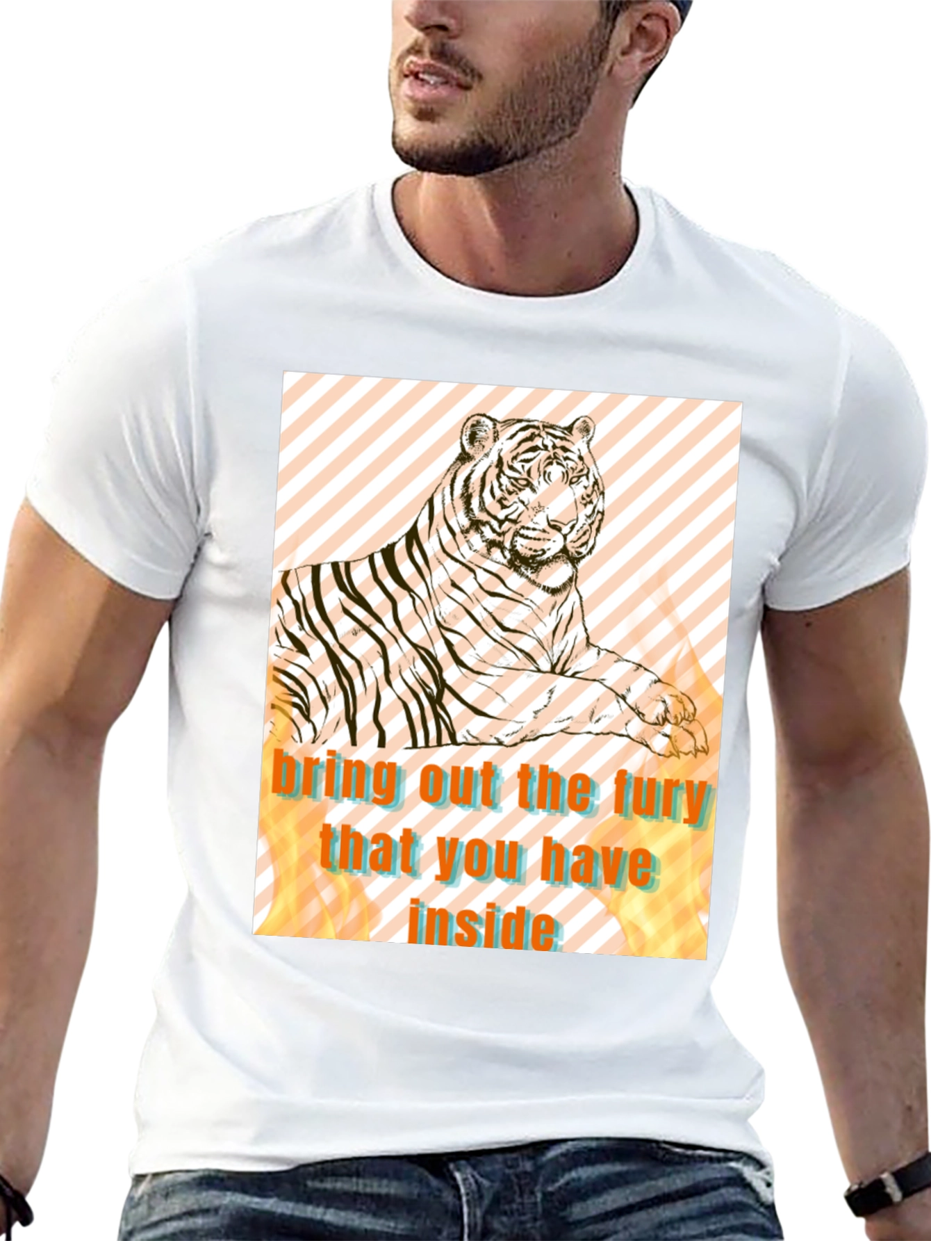 Tiger Fury Graphic Tee - Unleash Your Inner Beast!