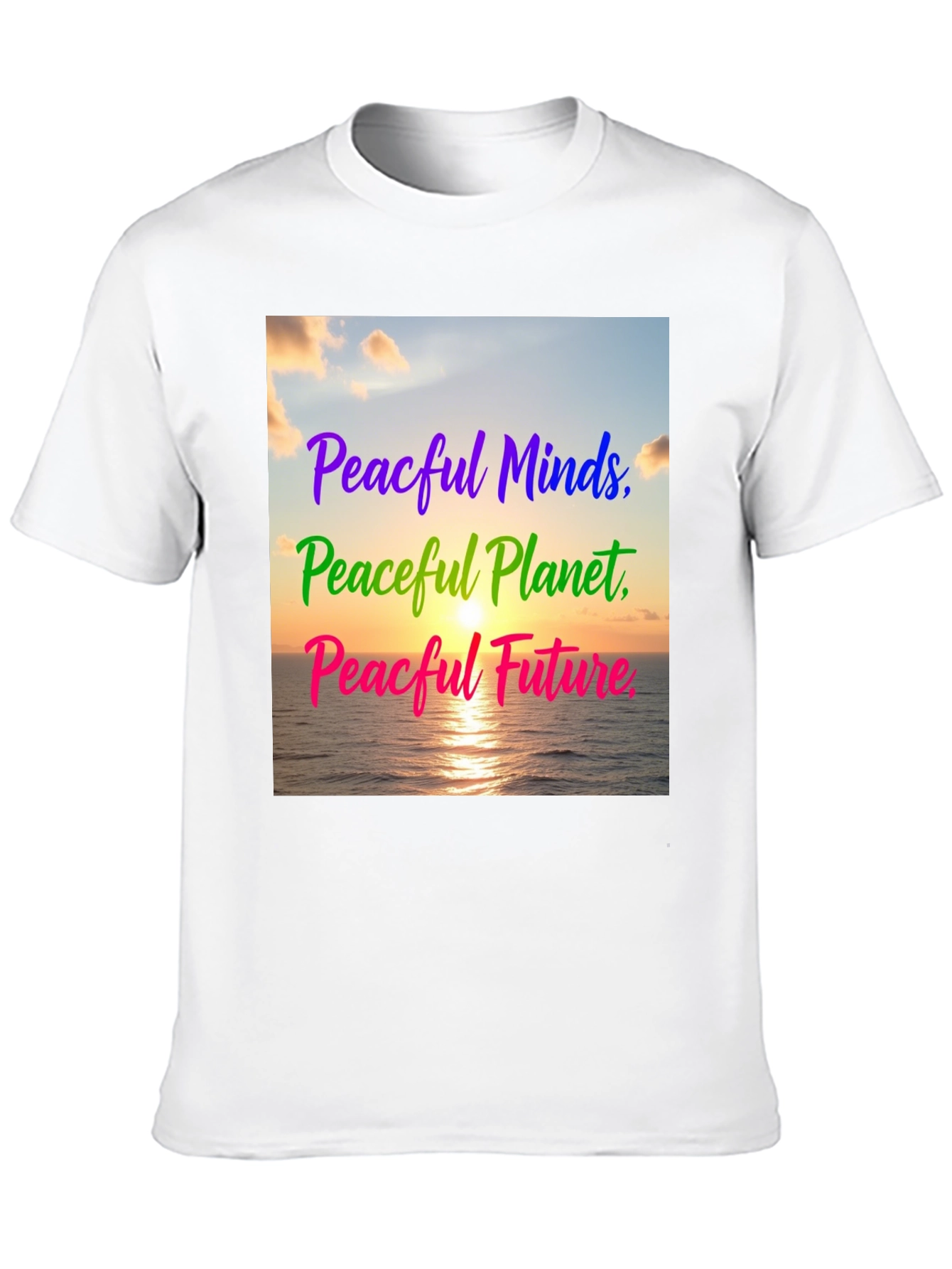 Peaceful Minds T-Shirt: Inspirational Graphic Tee