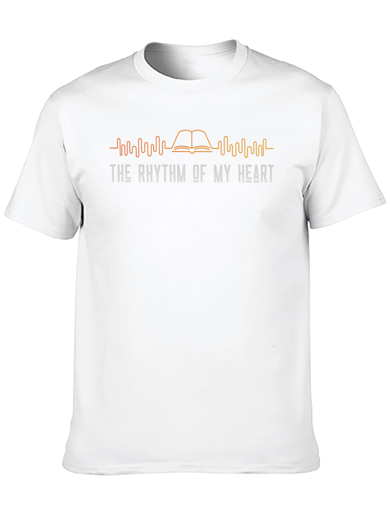 The Rhythm of My Heart Book Lover T-Shirt
