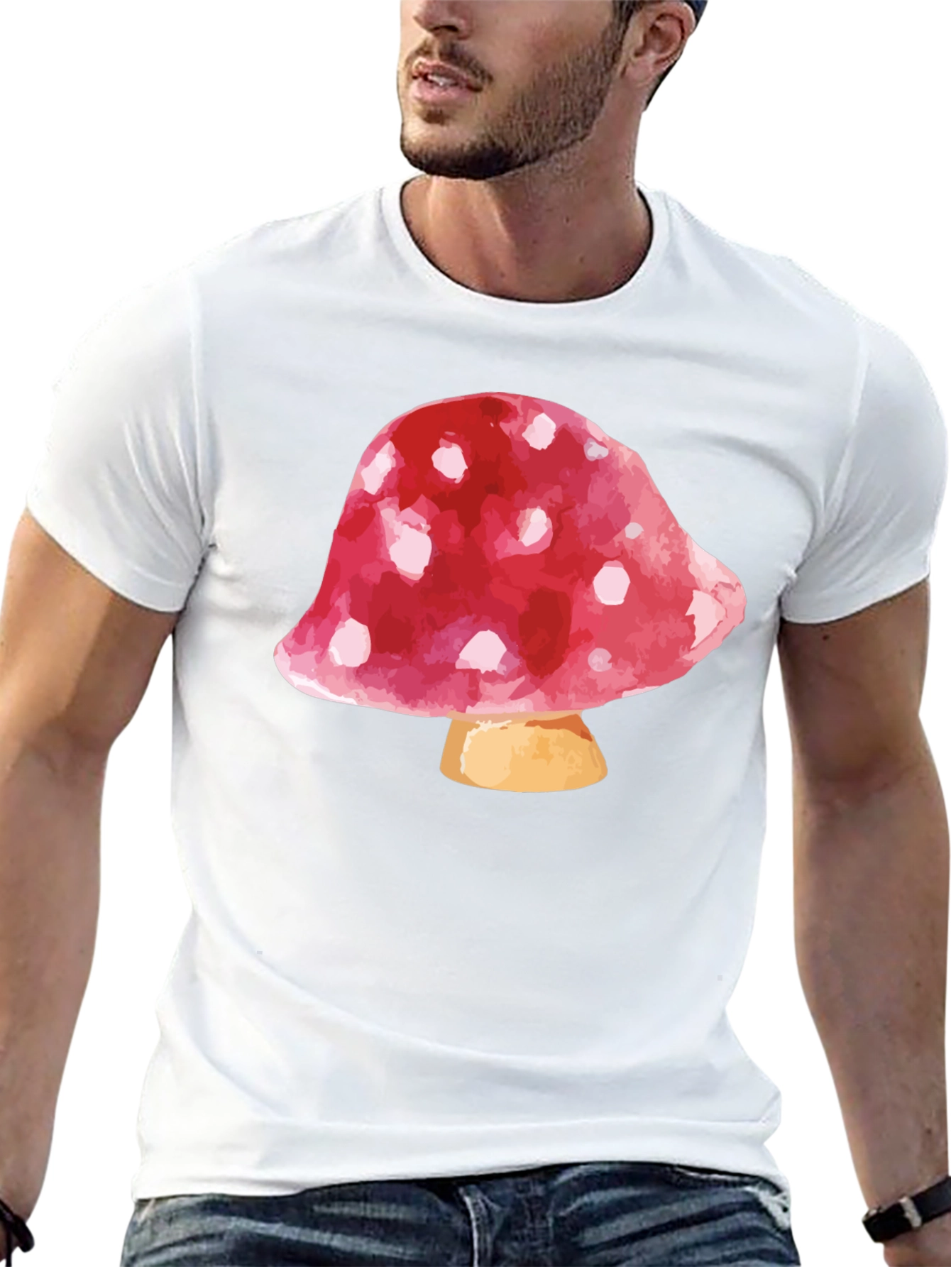 Mushroom Graphic Tee
