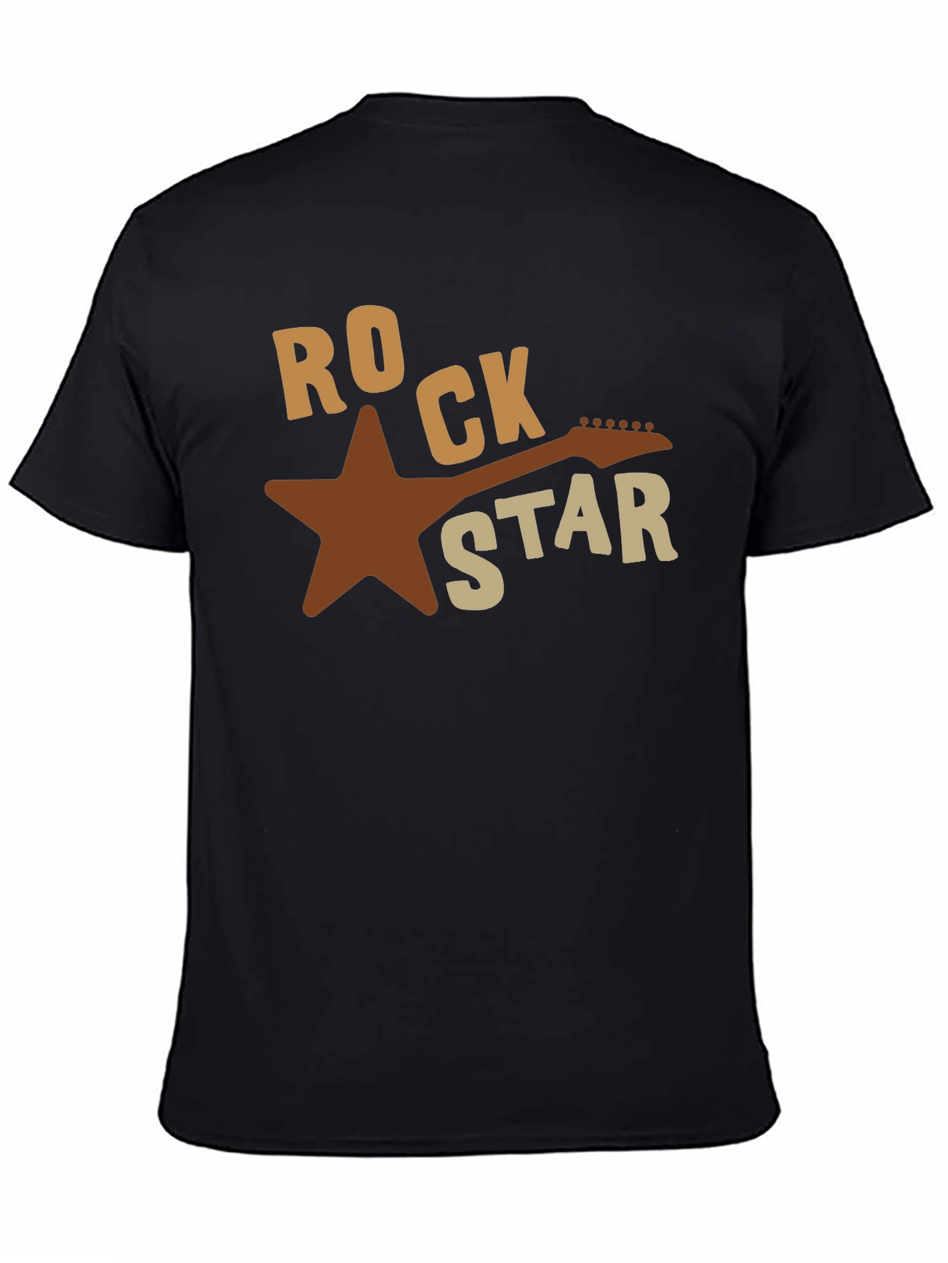 Rock Star Guitar Graphic T-Shirt