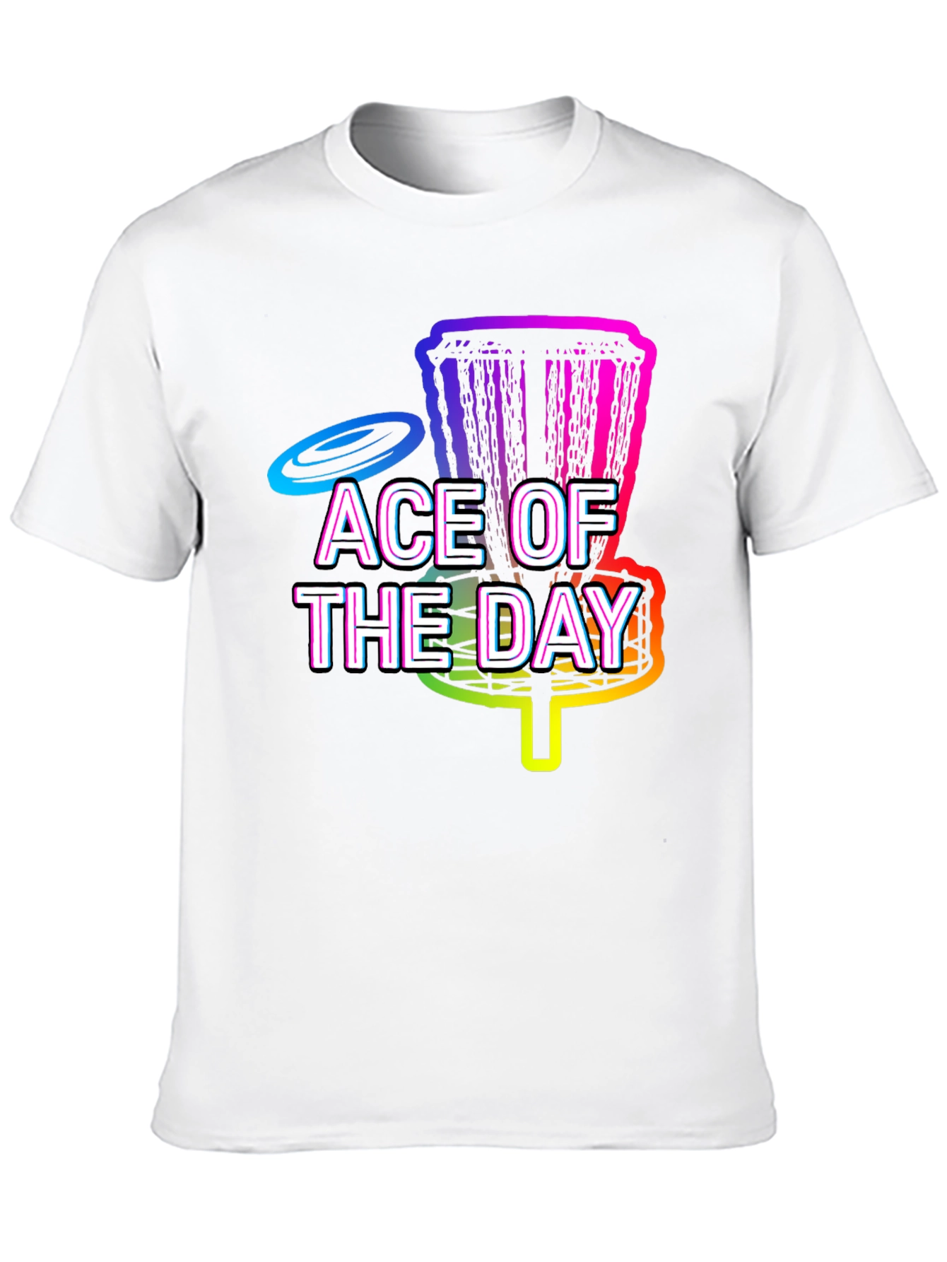 Ace of the Day Disc Golf Graphic Tee