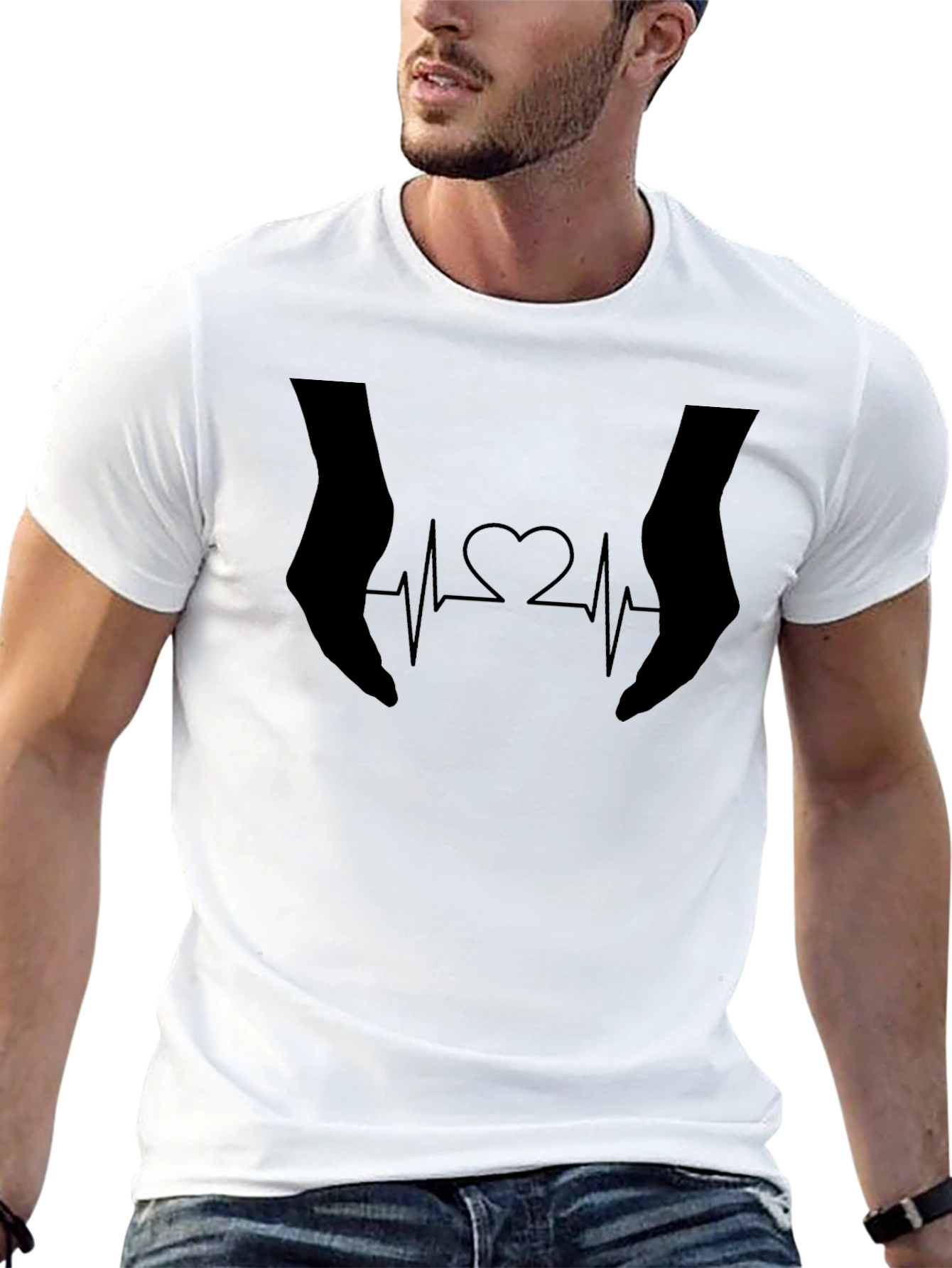 Heartbeat Dance T-Shirt - Soft Cotton Tee