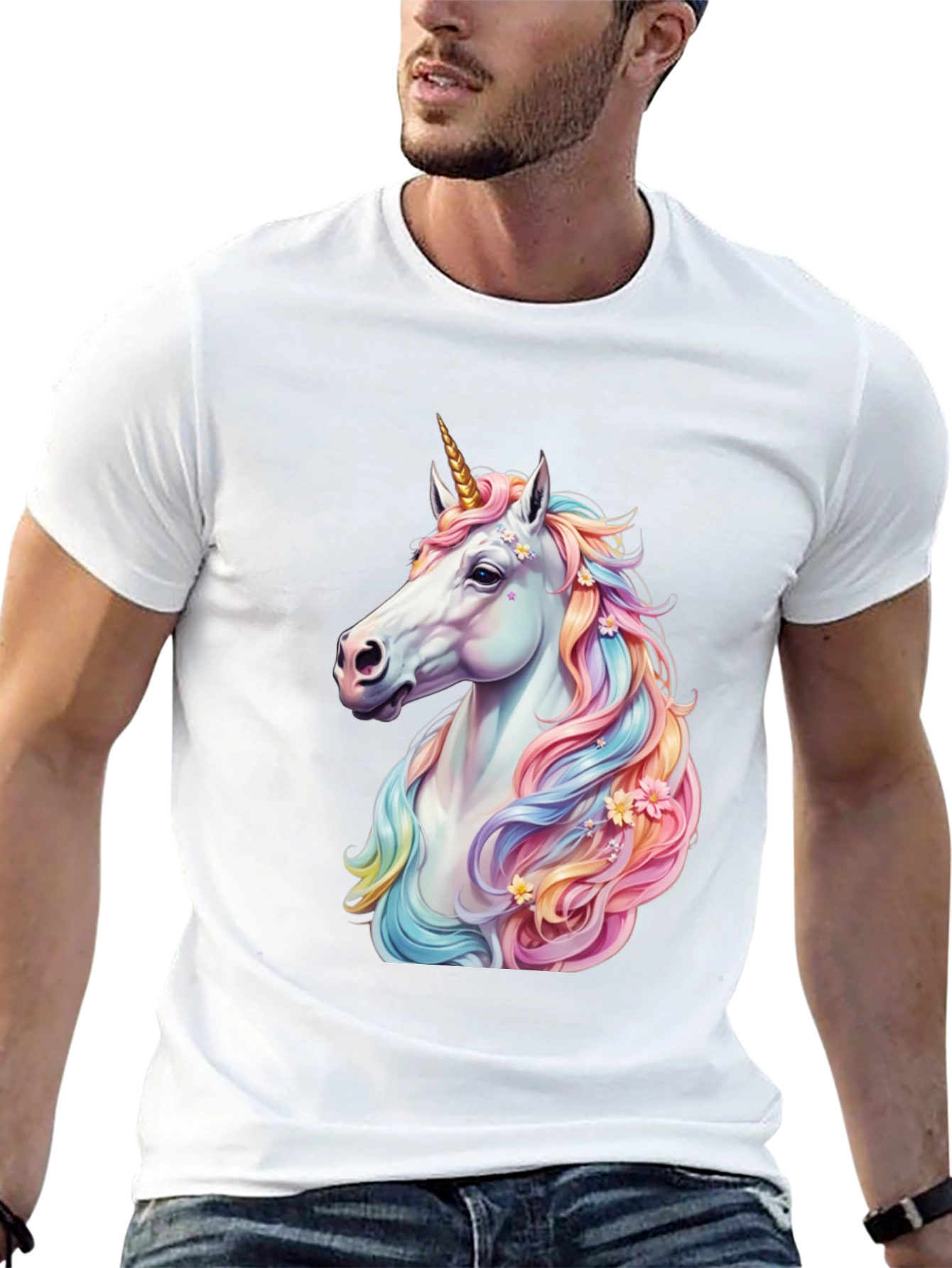 Unicorn Graphic T-Shirt - Fantasy Tee