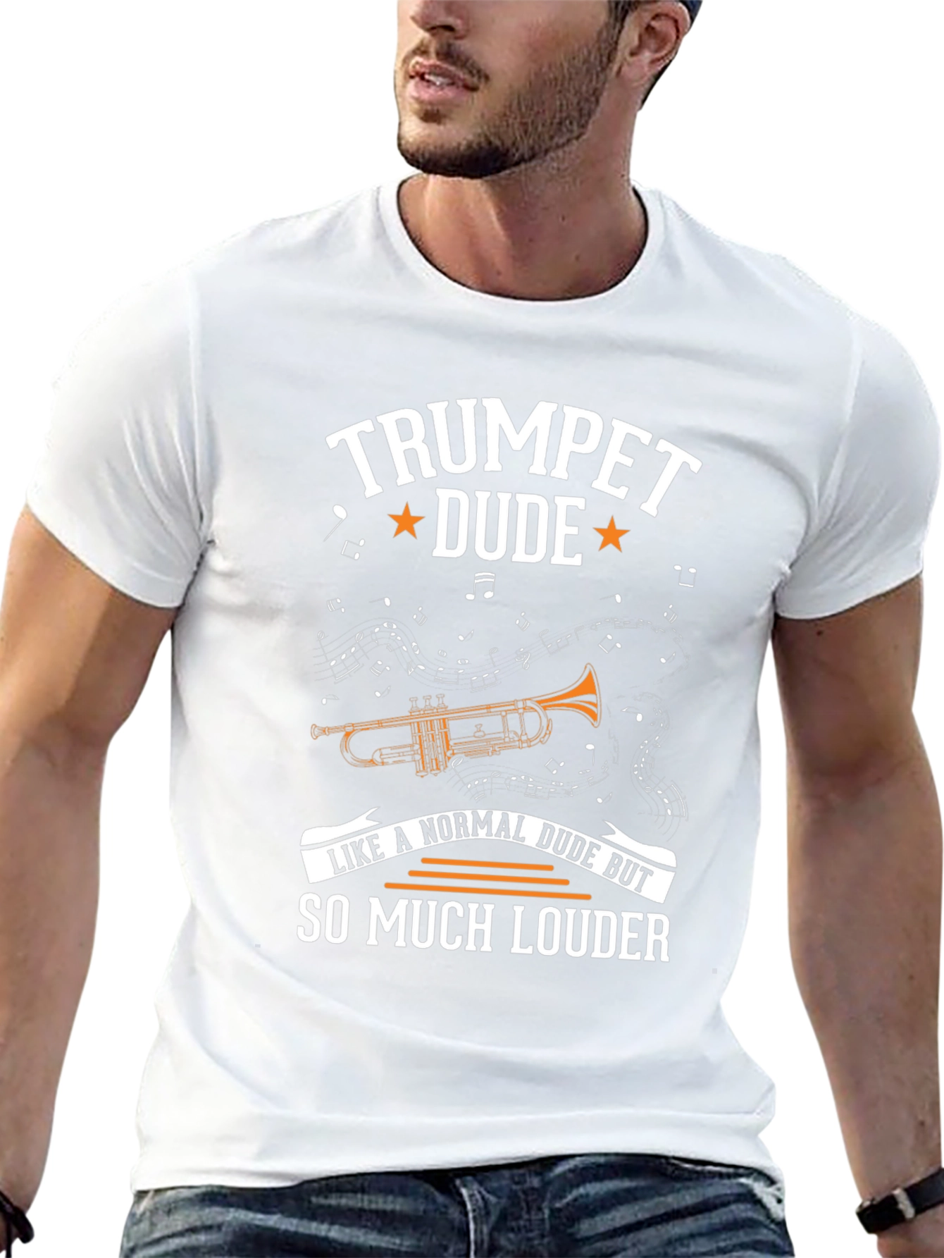 Trumpet Dude T-Shirt - So Much Louder