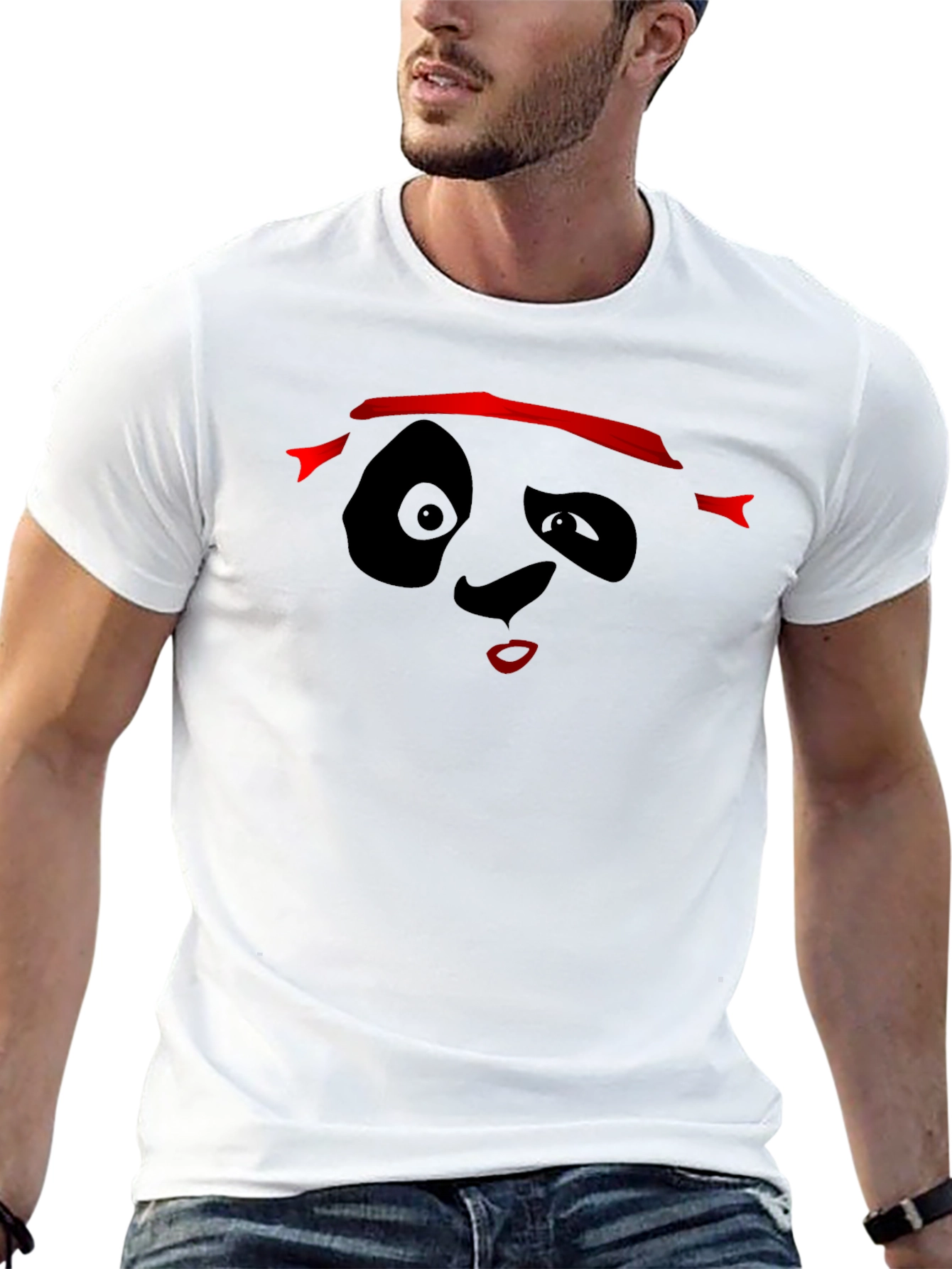 Kung Fu Panda Inspired Black T-Shirt