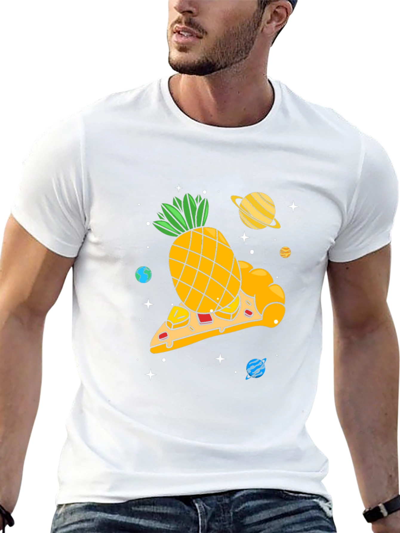 Pineapple Pizza Planet T-Shirt