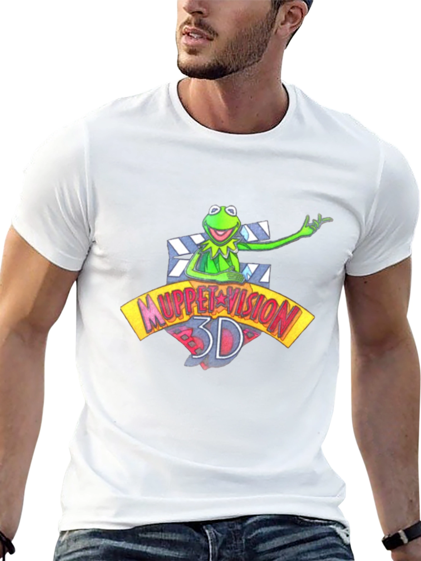 Muppet Vision 3D Graphic Tee - Black