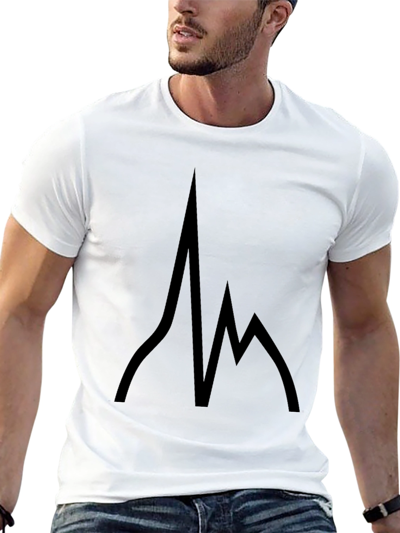Modern Peak Design Black T-Shirt