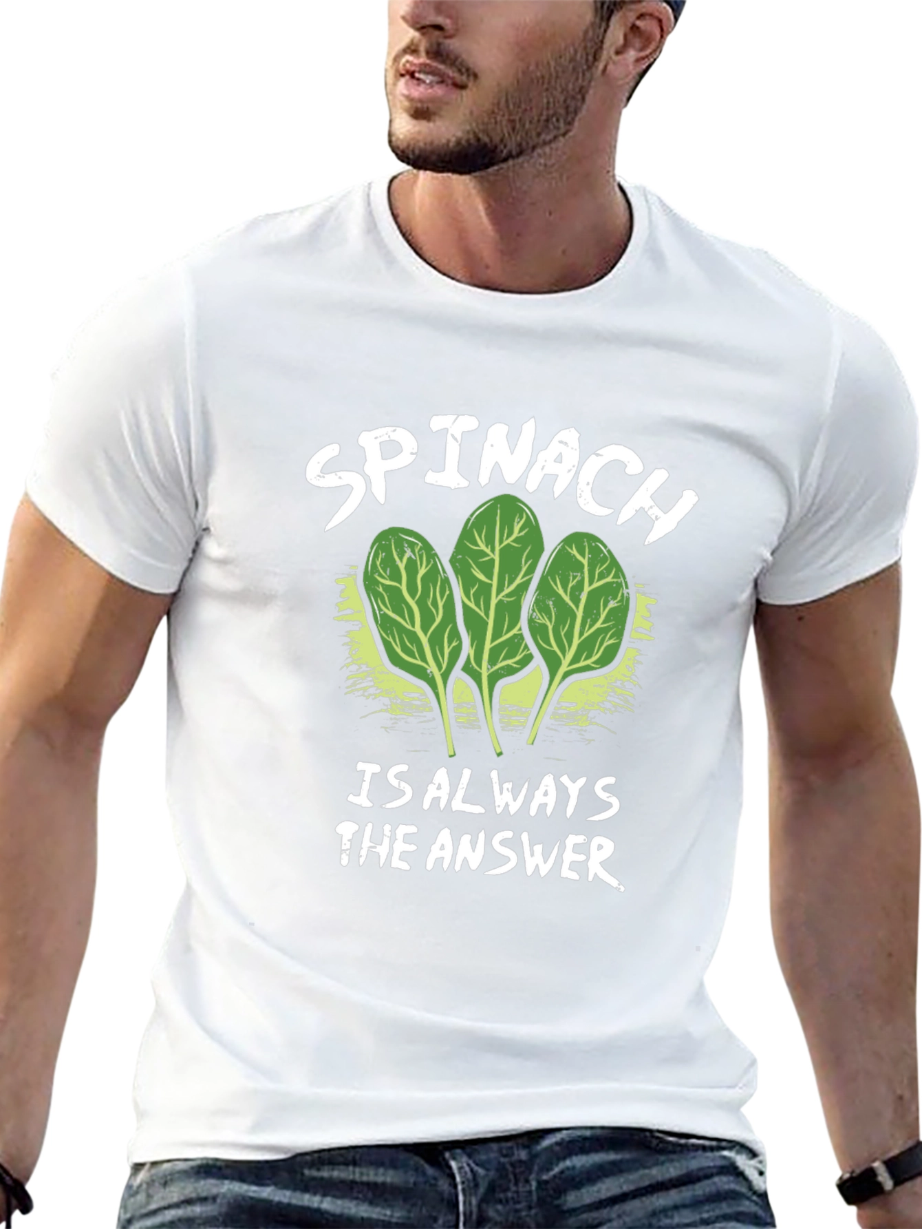 Spinach: Always the Answer Tee