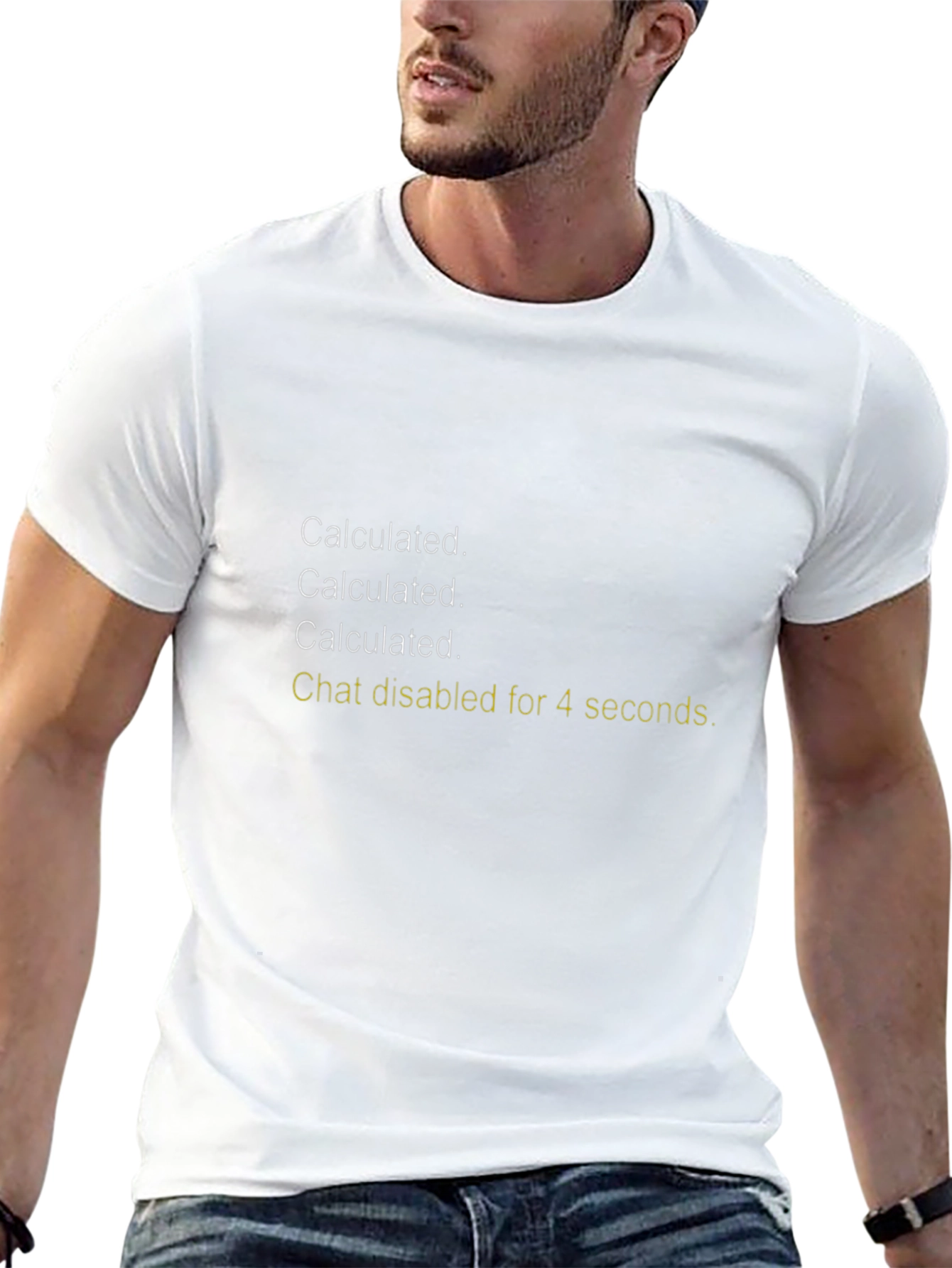 Calculated Chat Disabled T-Shirt