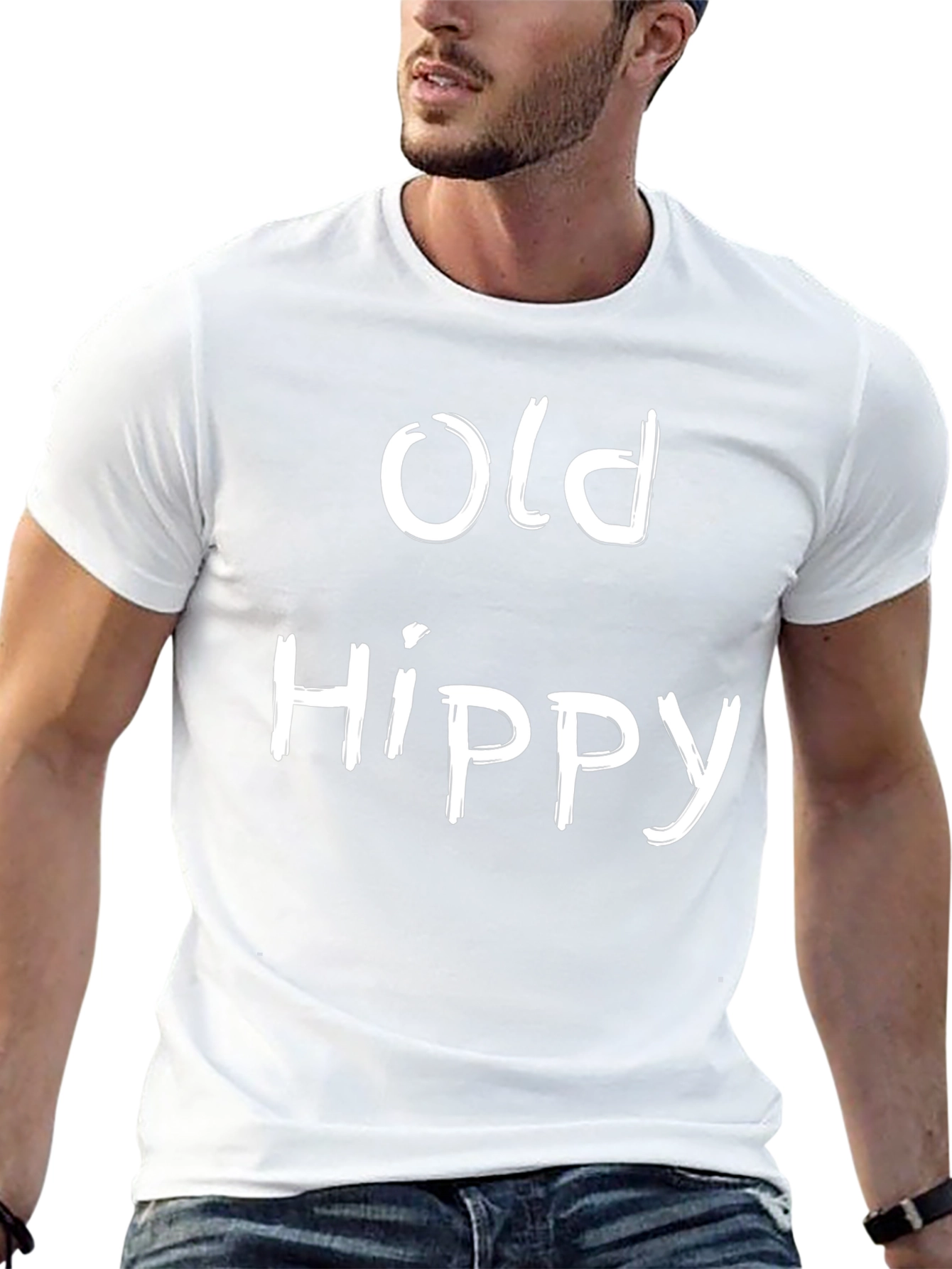 Old Hippy Graphic Tee - Relaxed Fit