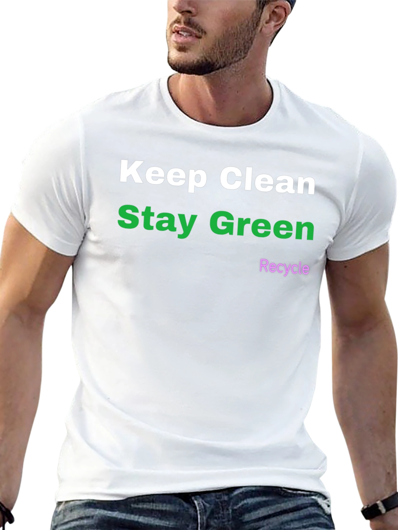 Keep Clean Stay Green Recycle T-Shirt