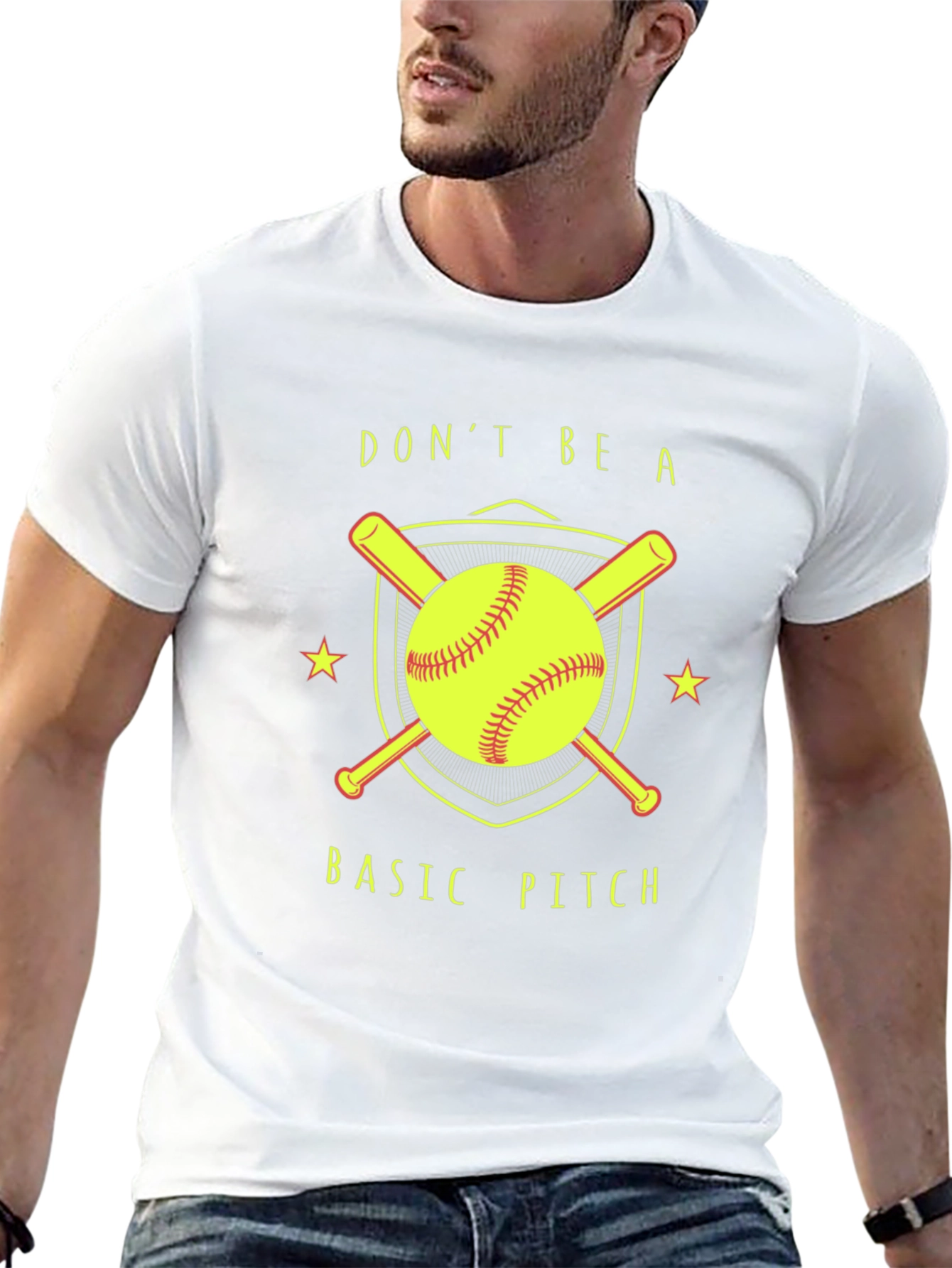 Dont Be A Basic Pitch T-Shirt