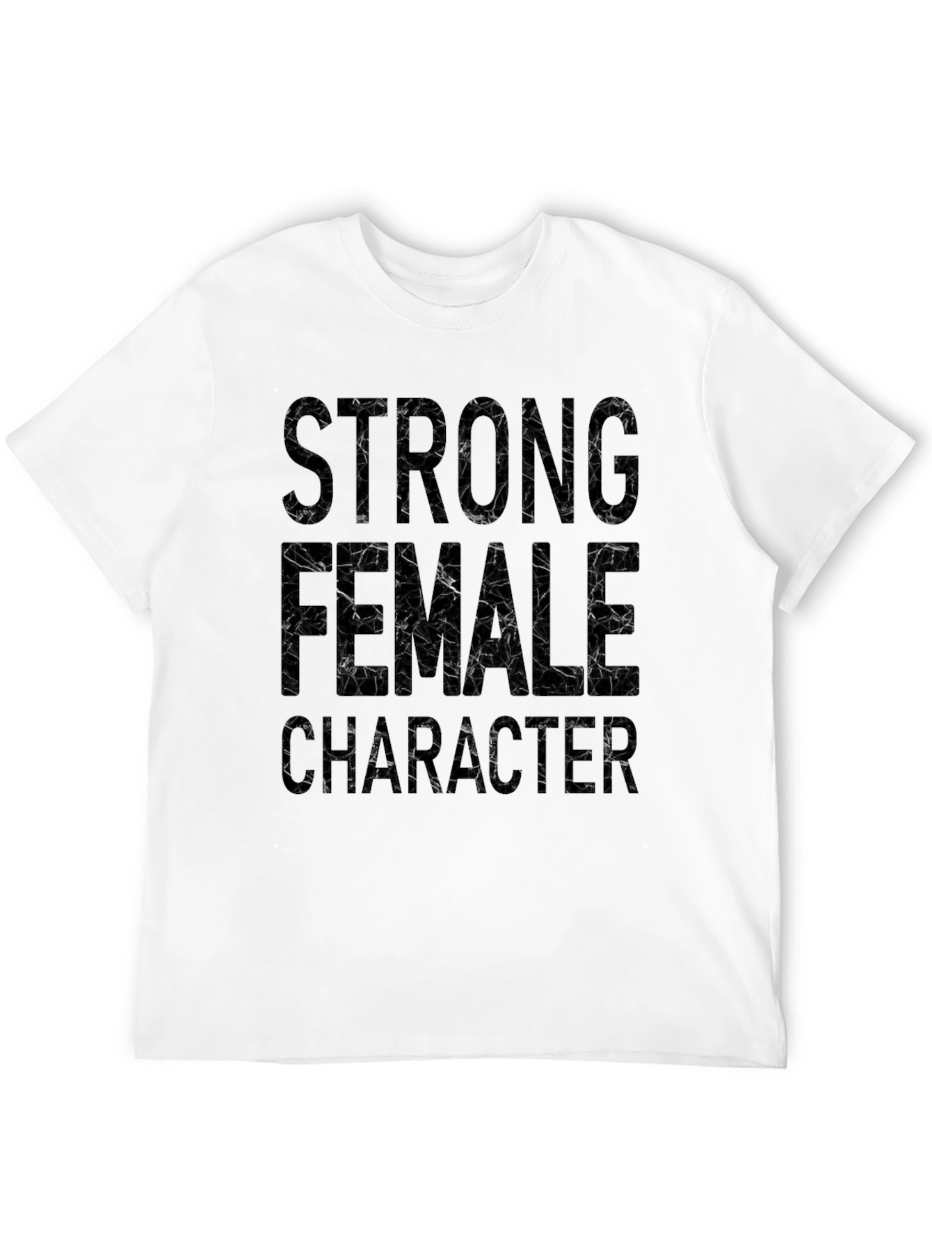 Strong Female Character Black T-Shirt