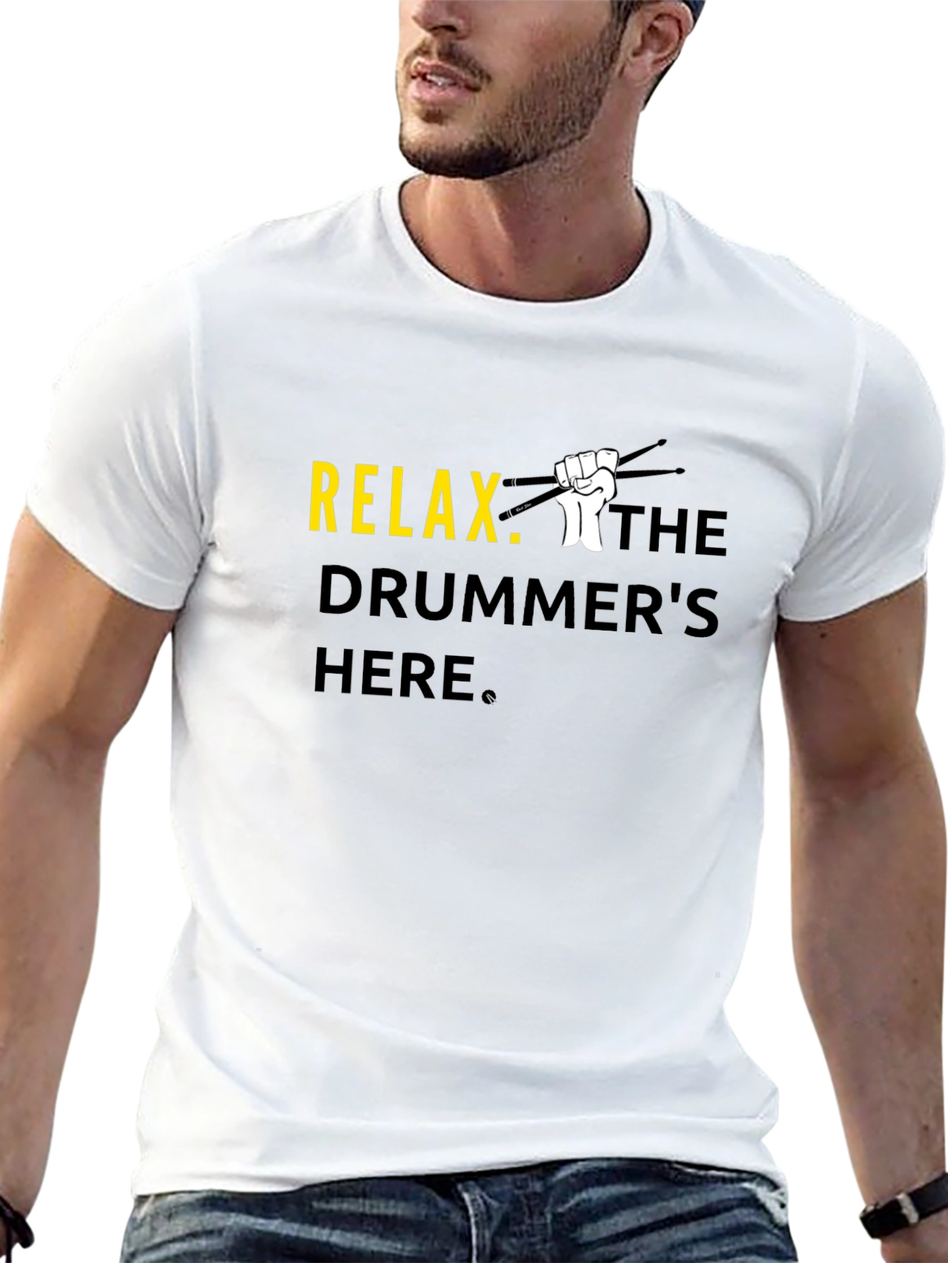 Relax The Drummers Here T-Shirt