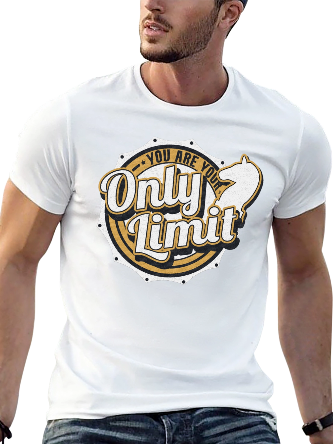 Motivational T-Shirt: You Are Your Only Limit