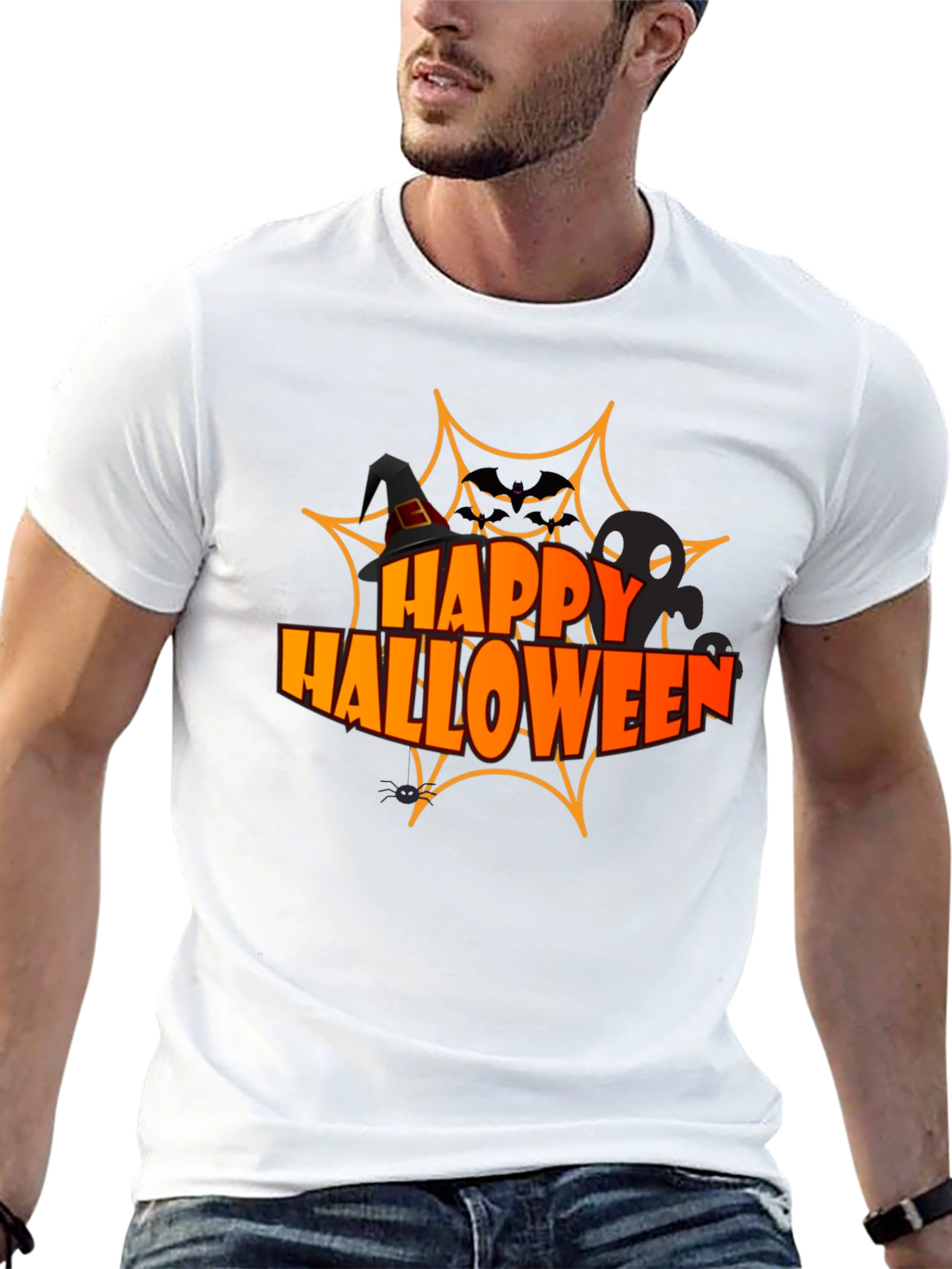 Happy Halloween Graphic T-Shirt