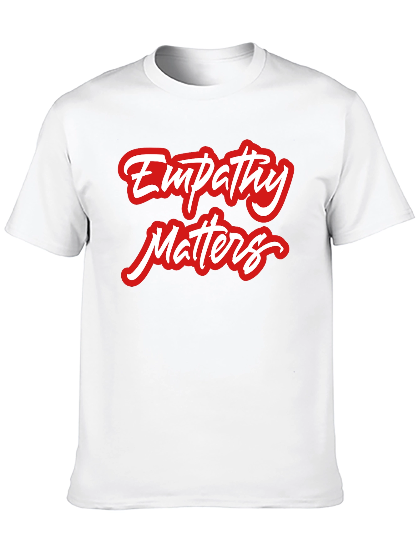 Empathy Matters Graphic Tee - Soft Cotton Blend