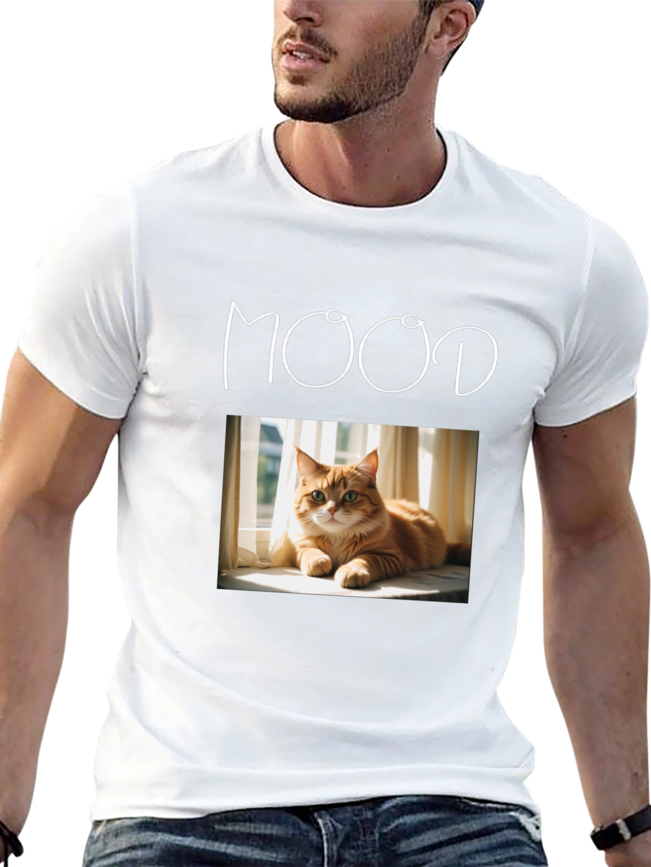 Mood Cat T-Shirt: Comfort & Style