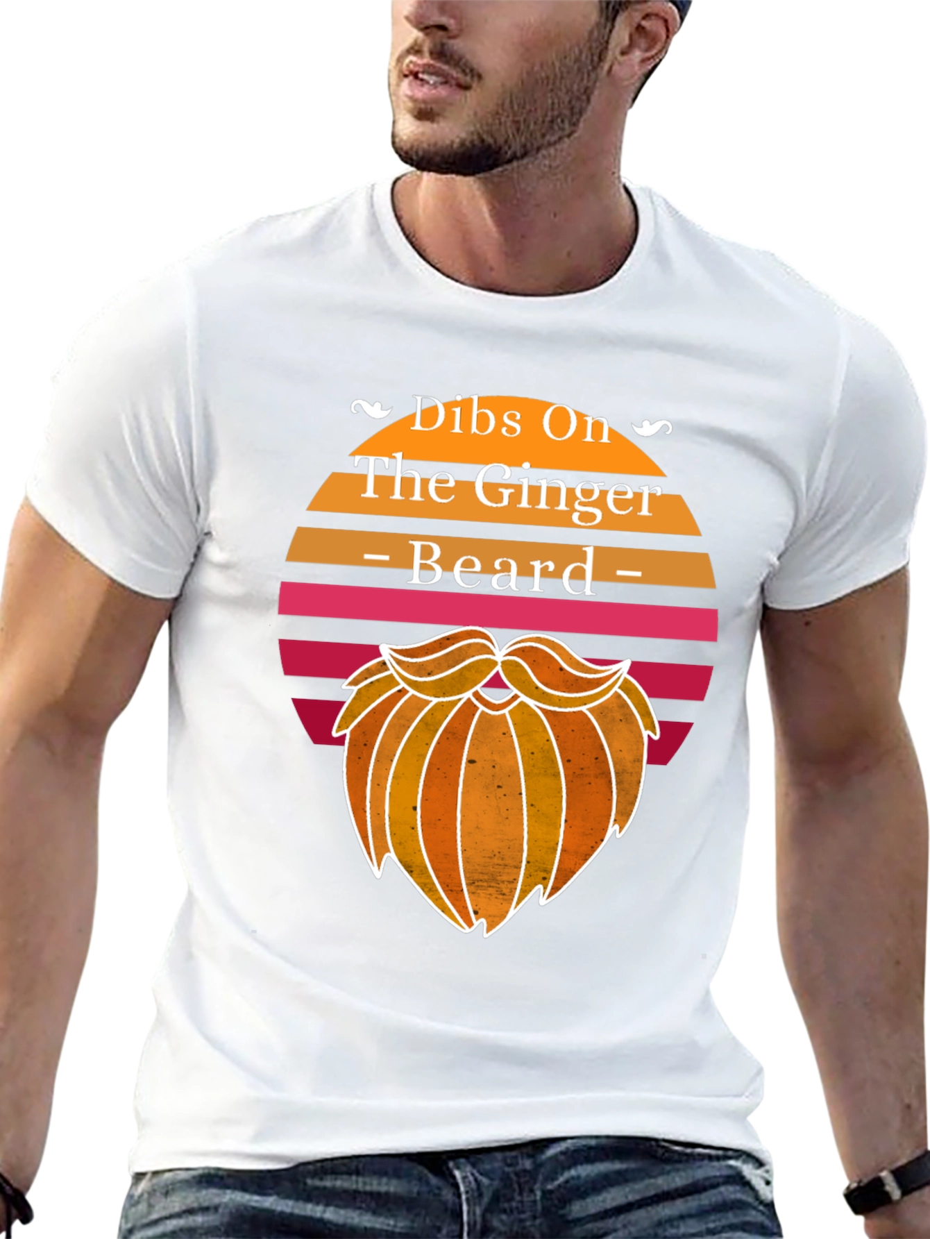 Dibs On The Ginger Beard Graphic Tee