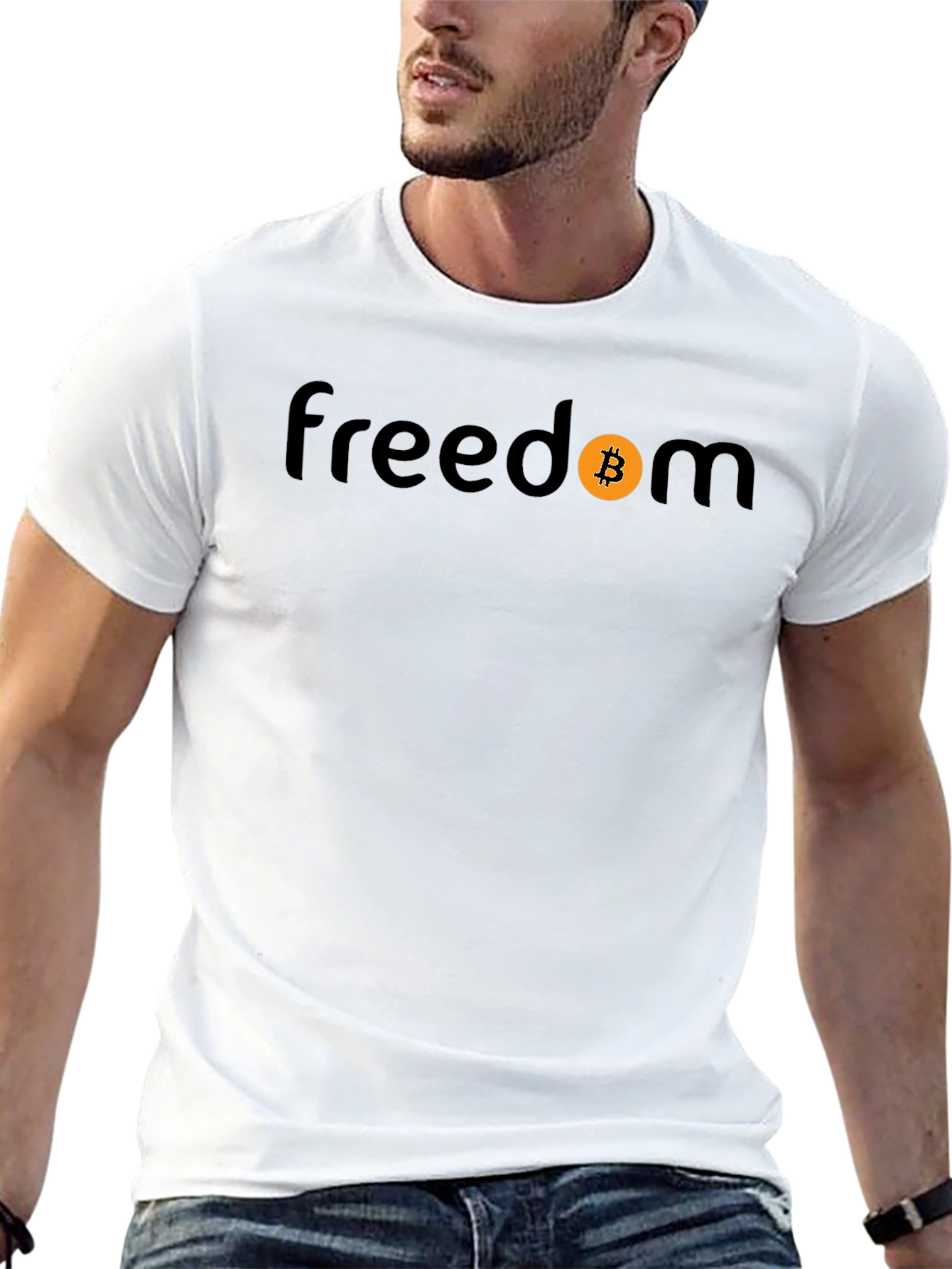 Bitcoin Freedom T-Shirt - Crypto Enthusiast Tee