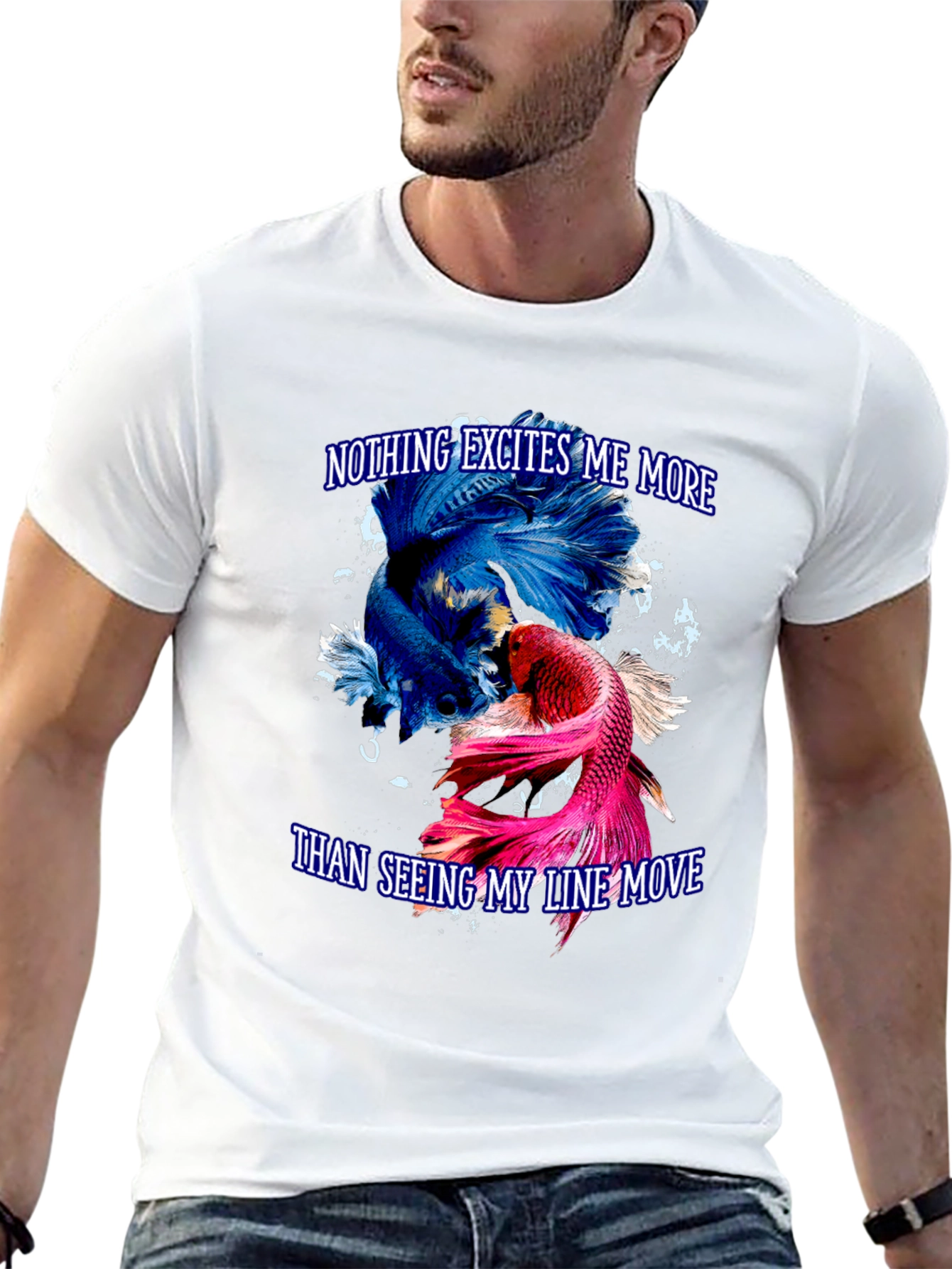 Fish Lover T-Shirt - Nothing Excites Me More