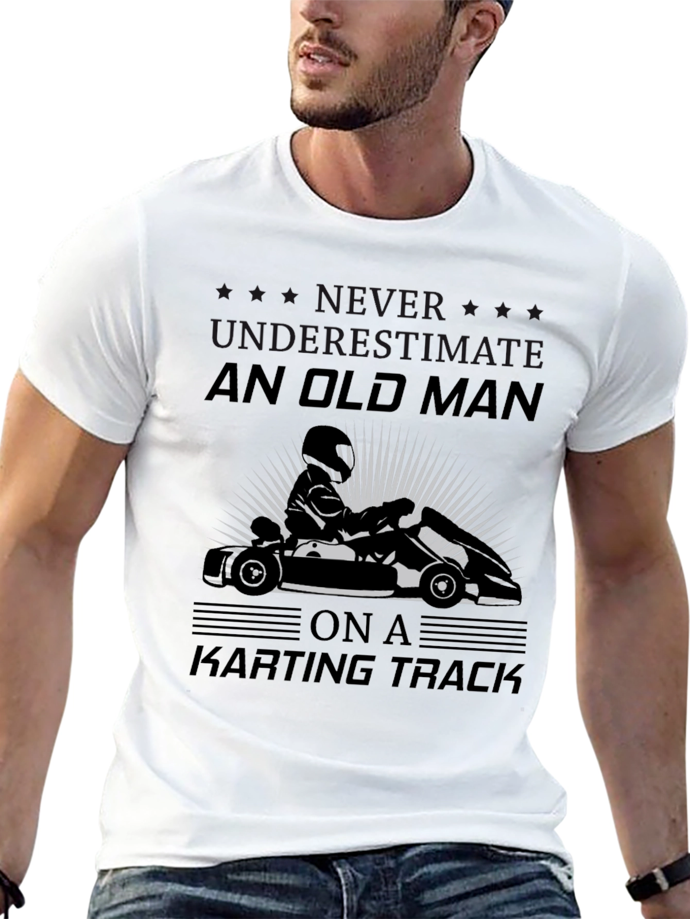 Old Man Karting Track T-Shirt