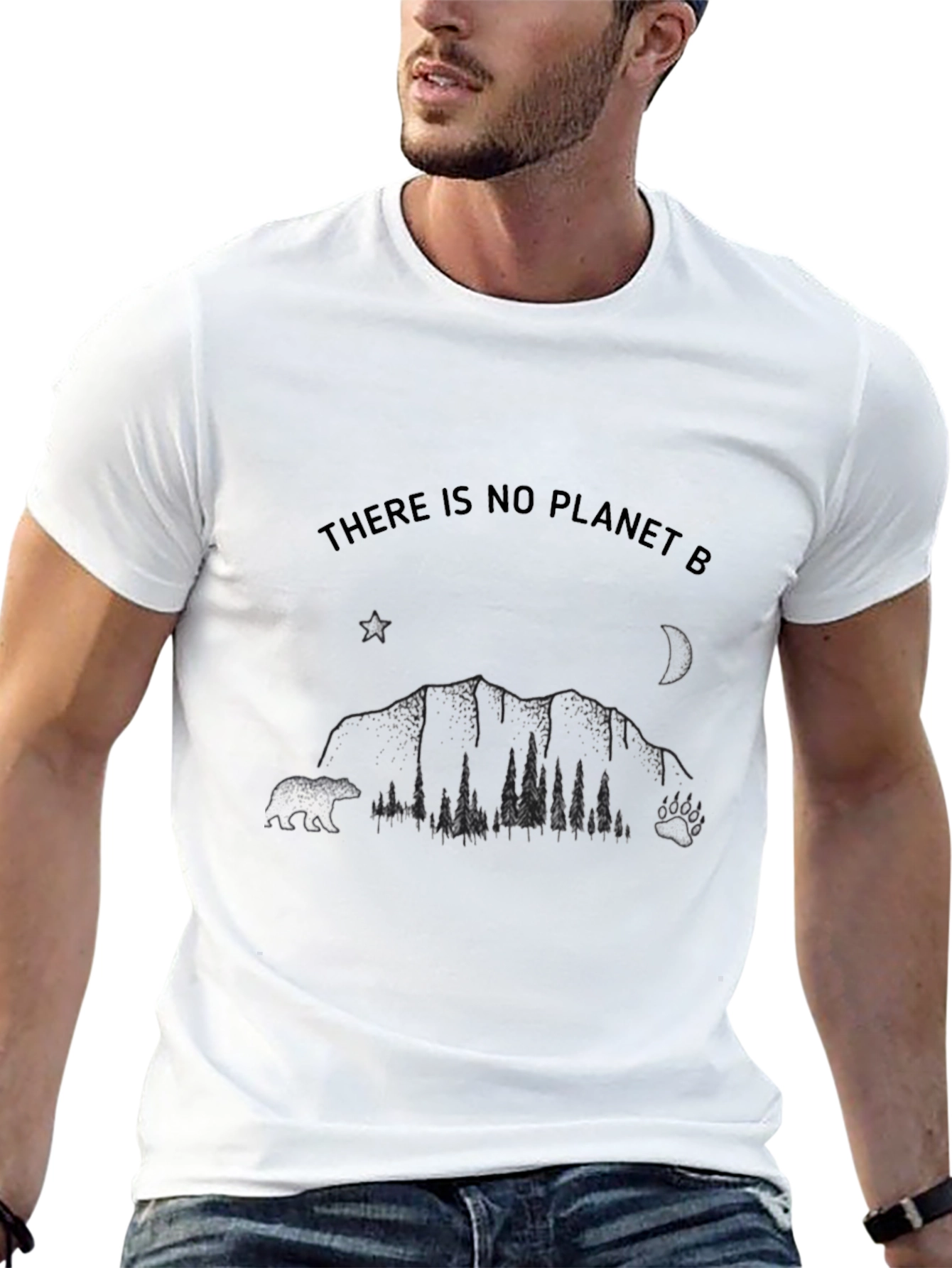 No Planet B Graphic Tee - Eco-Friendly T-Shirt