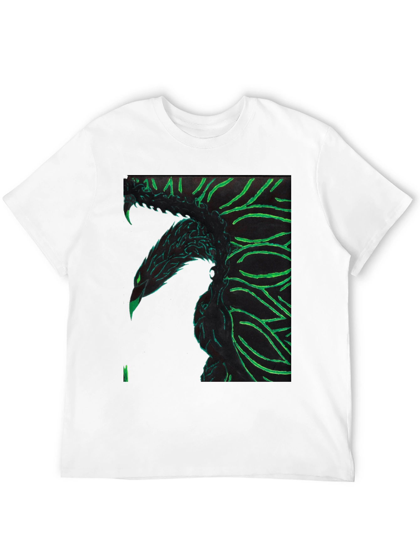 Dragon Graphic Tee - Unique Black Shirt