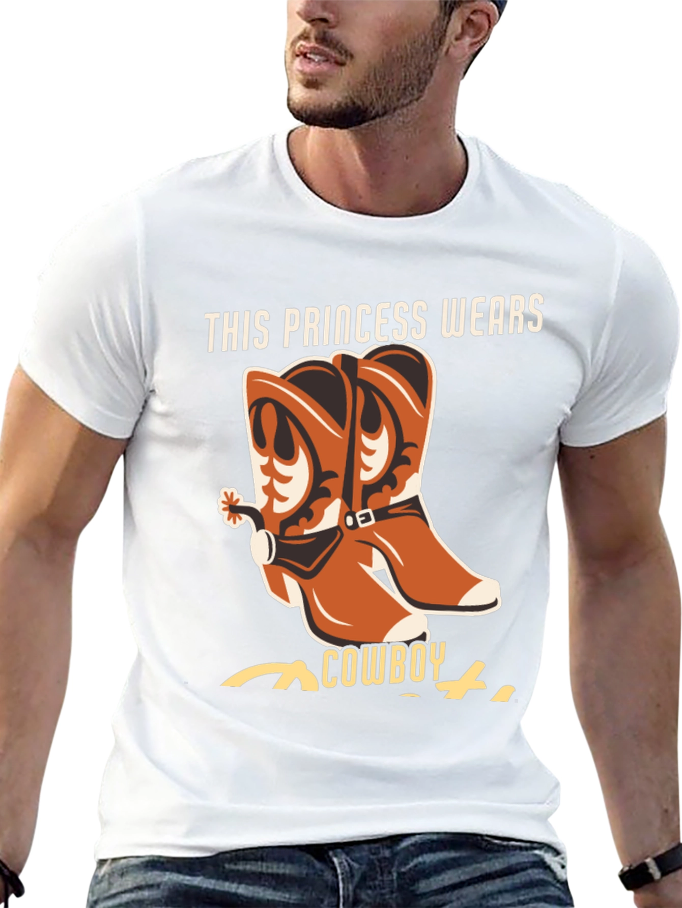 This Princess Wears Cowboy Boots T-Shirt