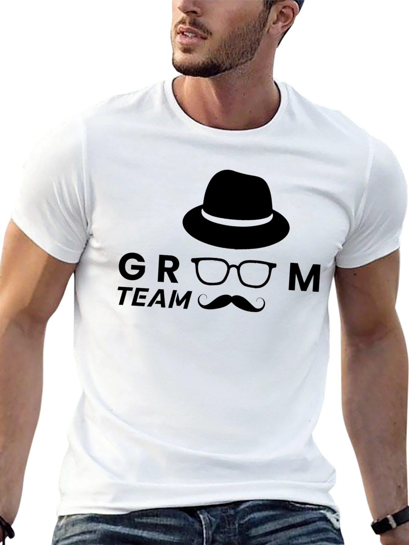 Groom Team Graphic T-Shirt - Bachelor Party Tee