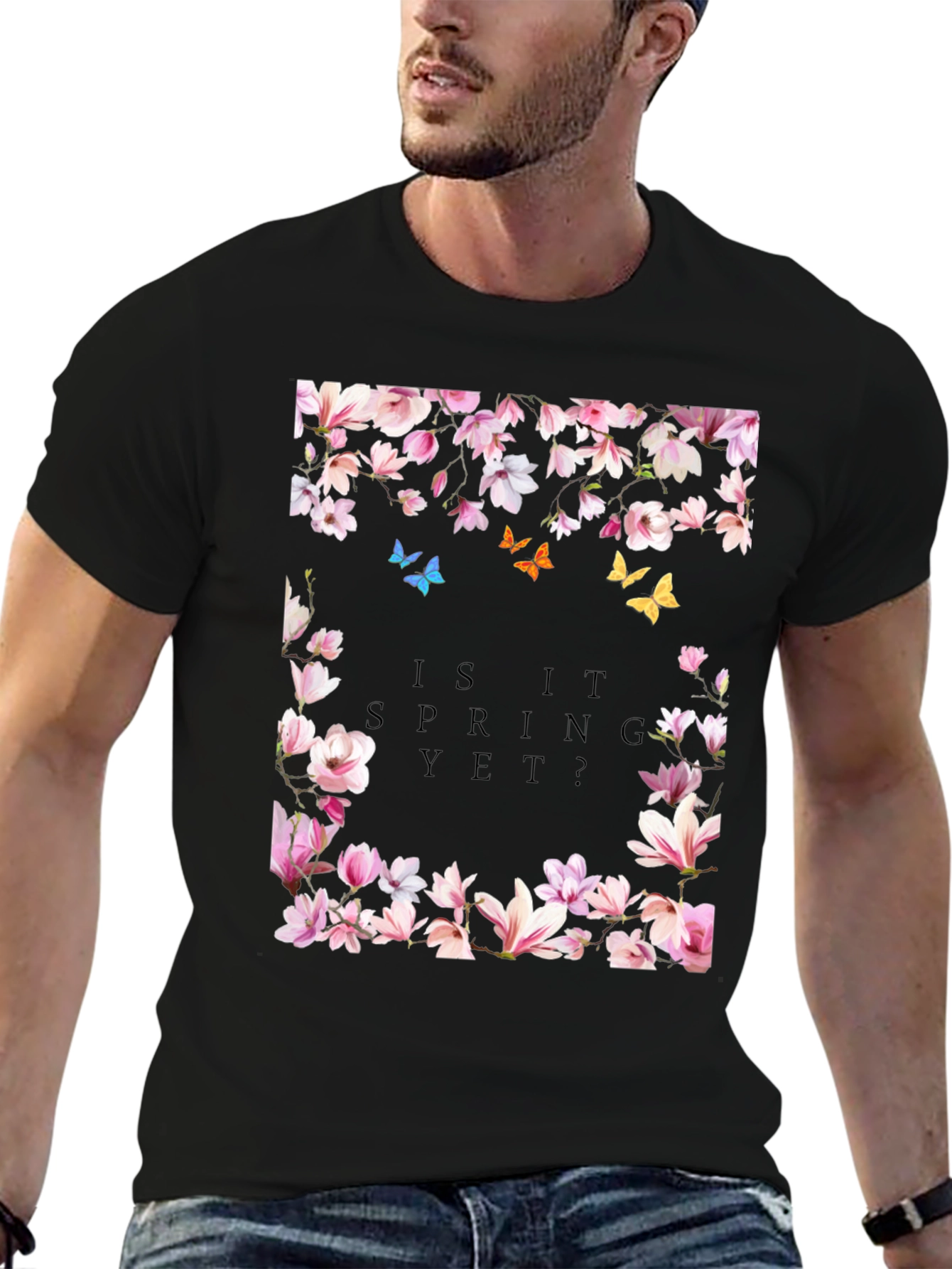 Floral Is it Spring Yet? Graphic Tee