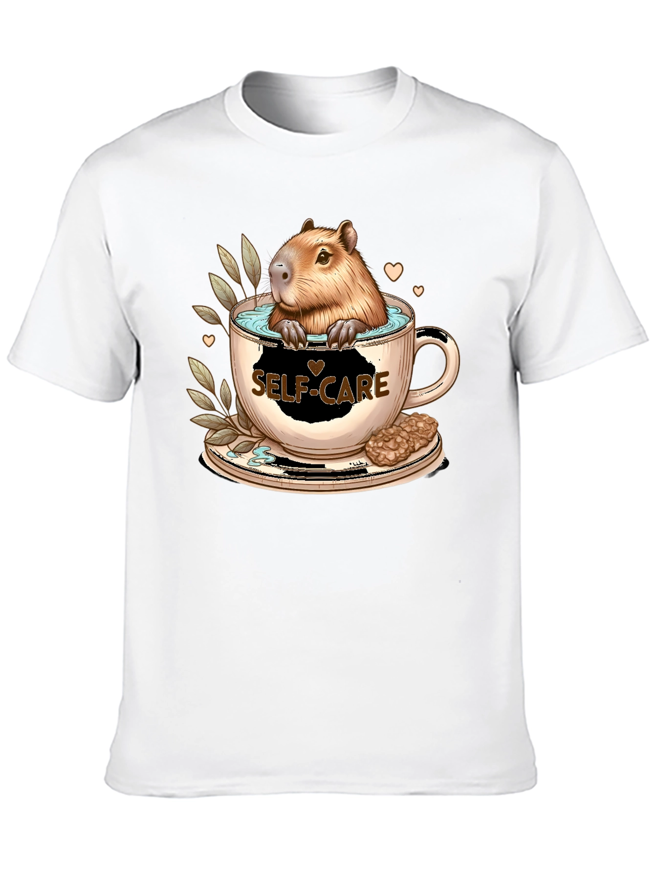 Self-Care Capybara T-Shirt