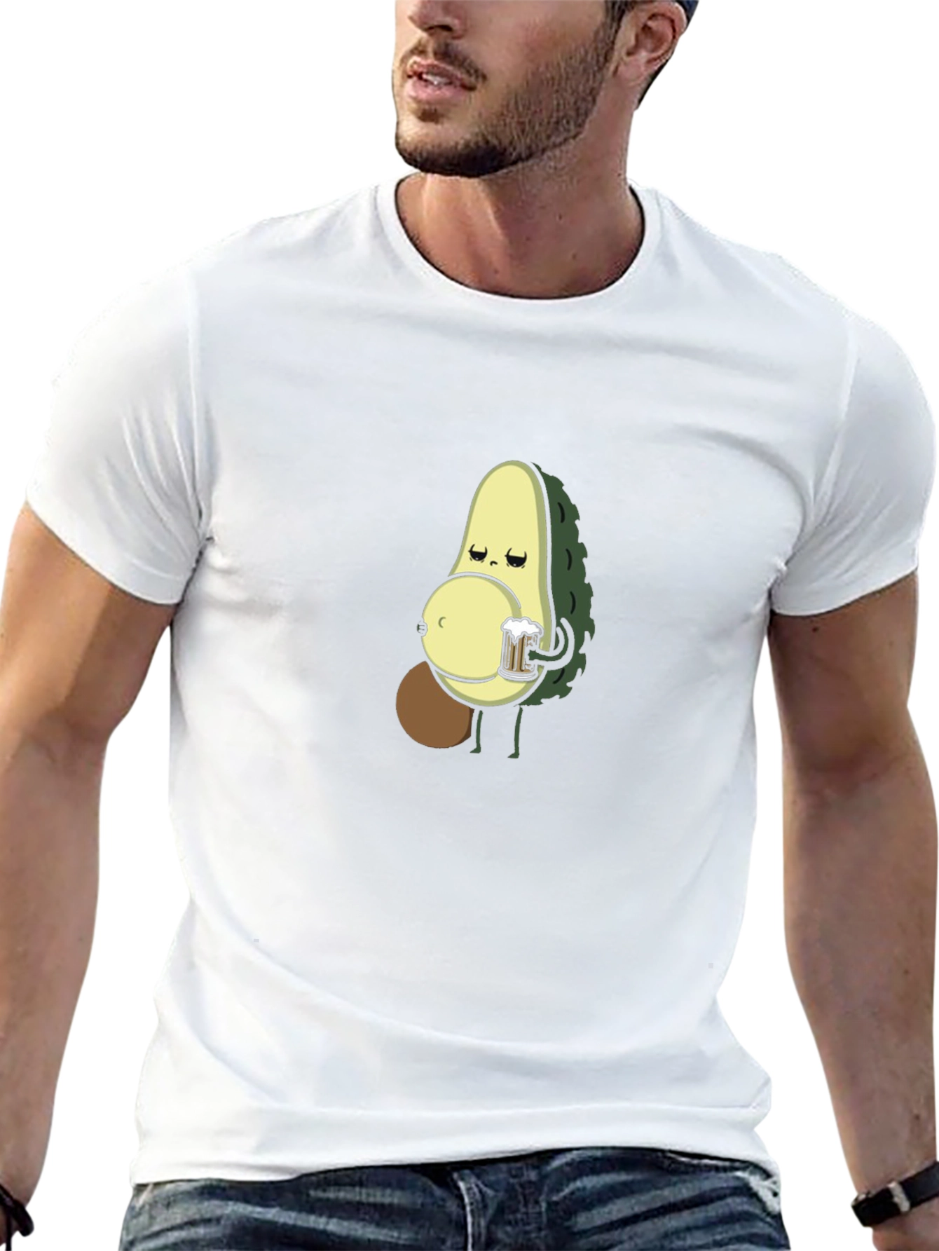 Avocado Beer T-Shirt - Funny Drinking Tee