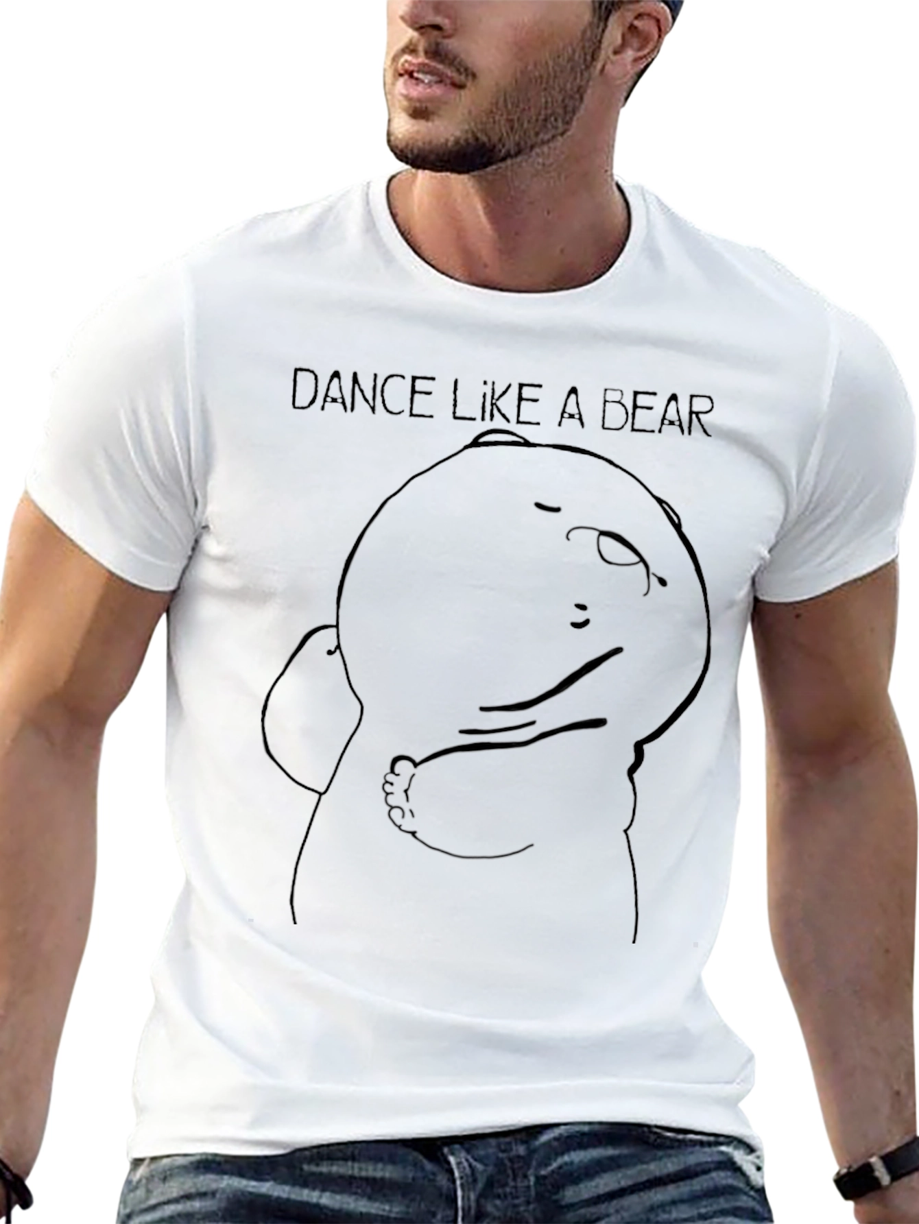 Dance Like a Bear Black T-Shirt
