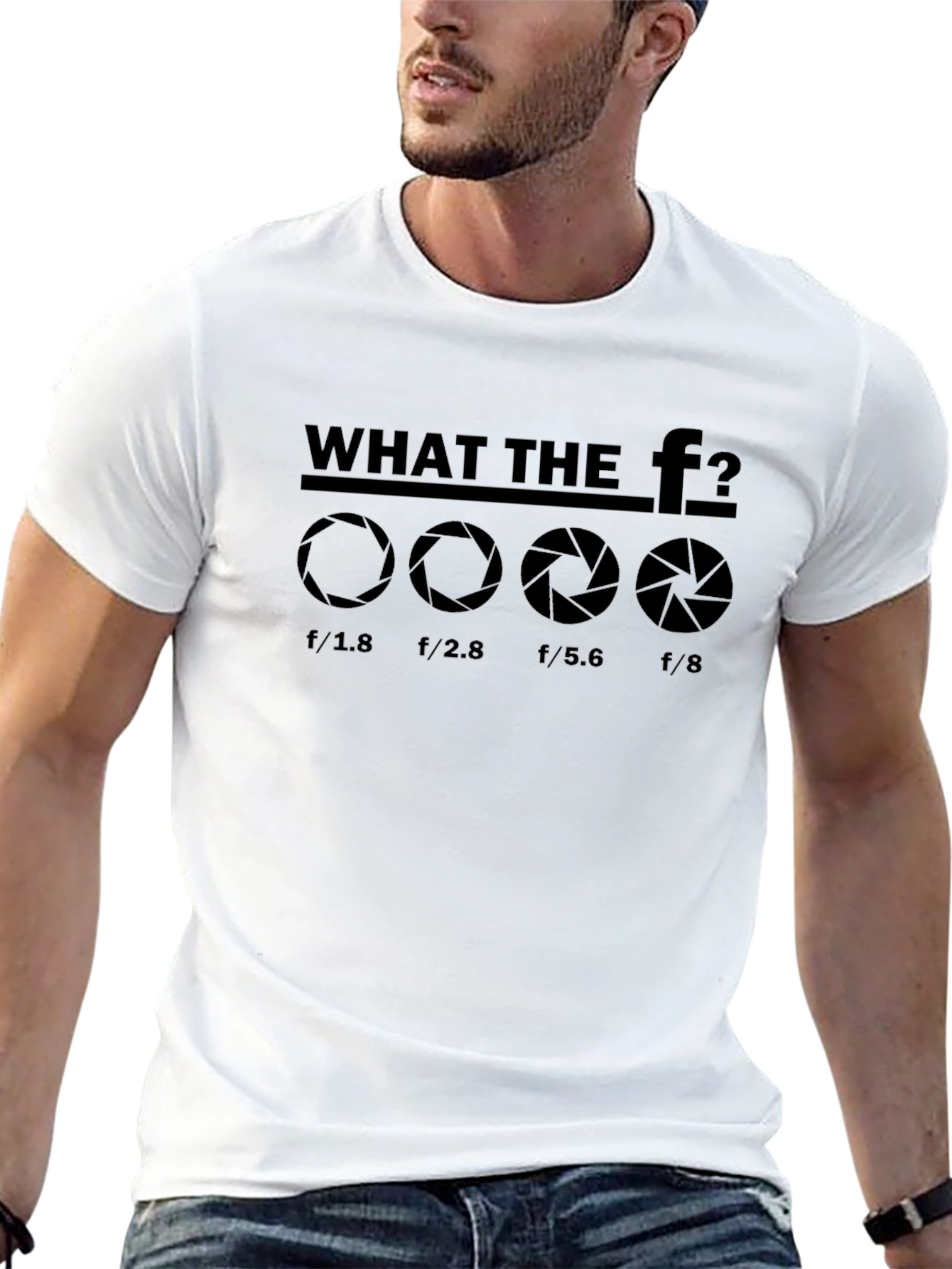 Photography Aperture T-Shirt - What the F Stop?