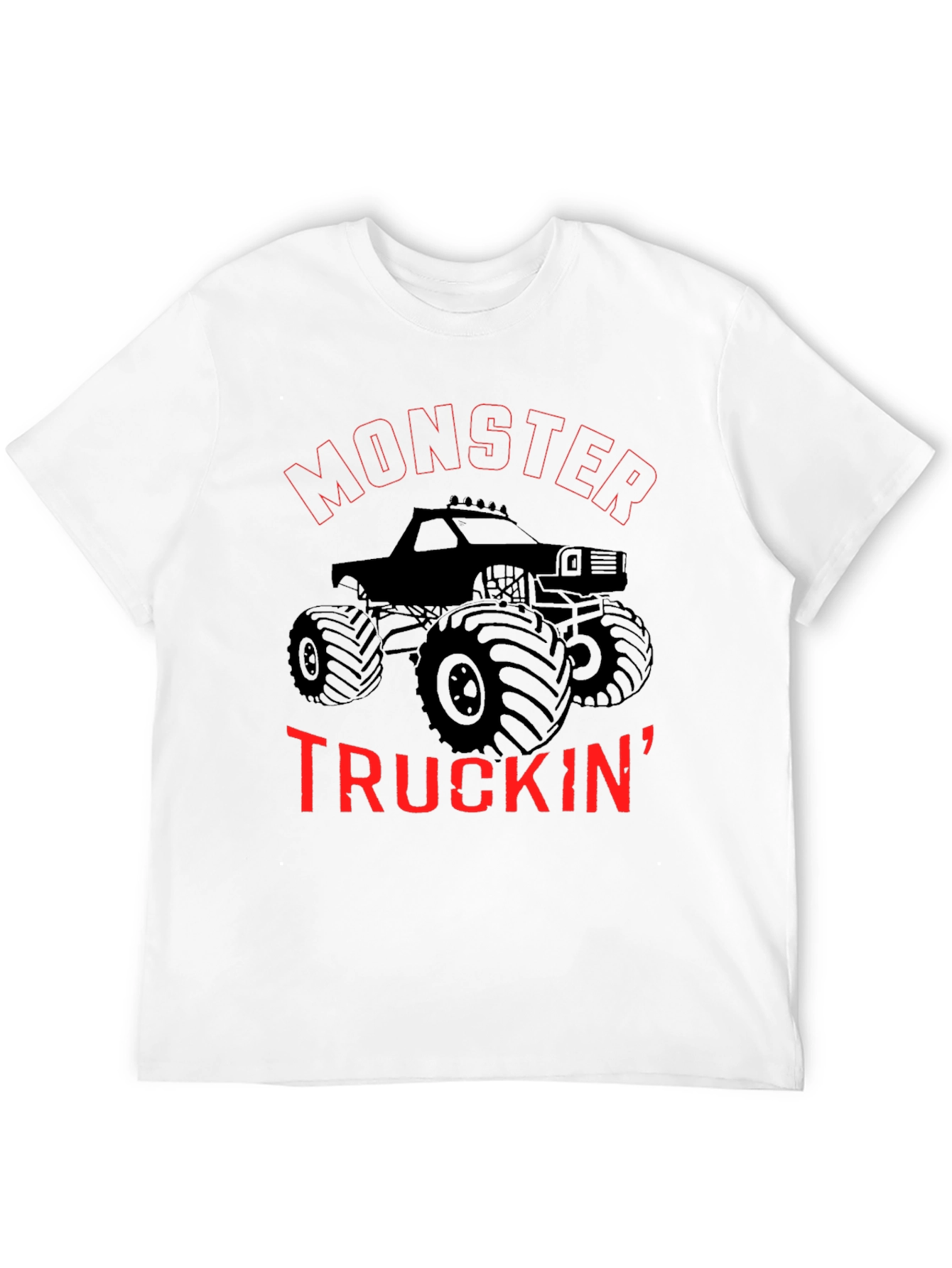 Monster Truckin Black T-Shirt