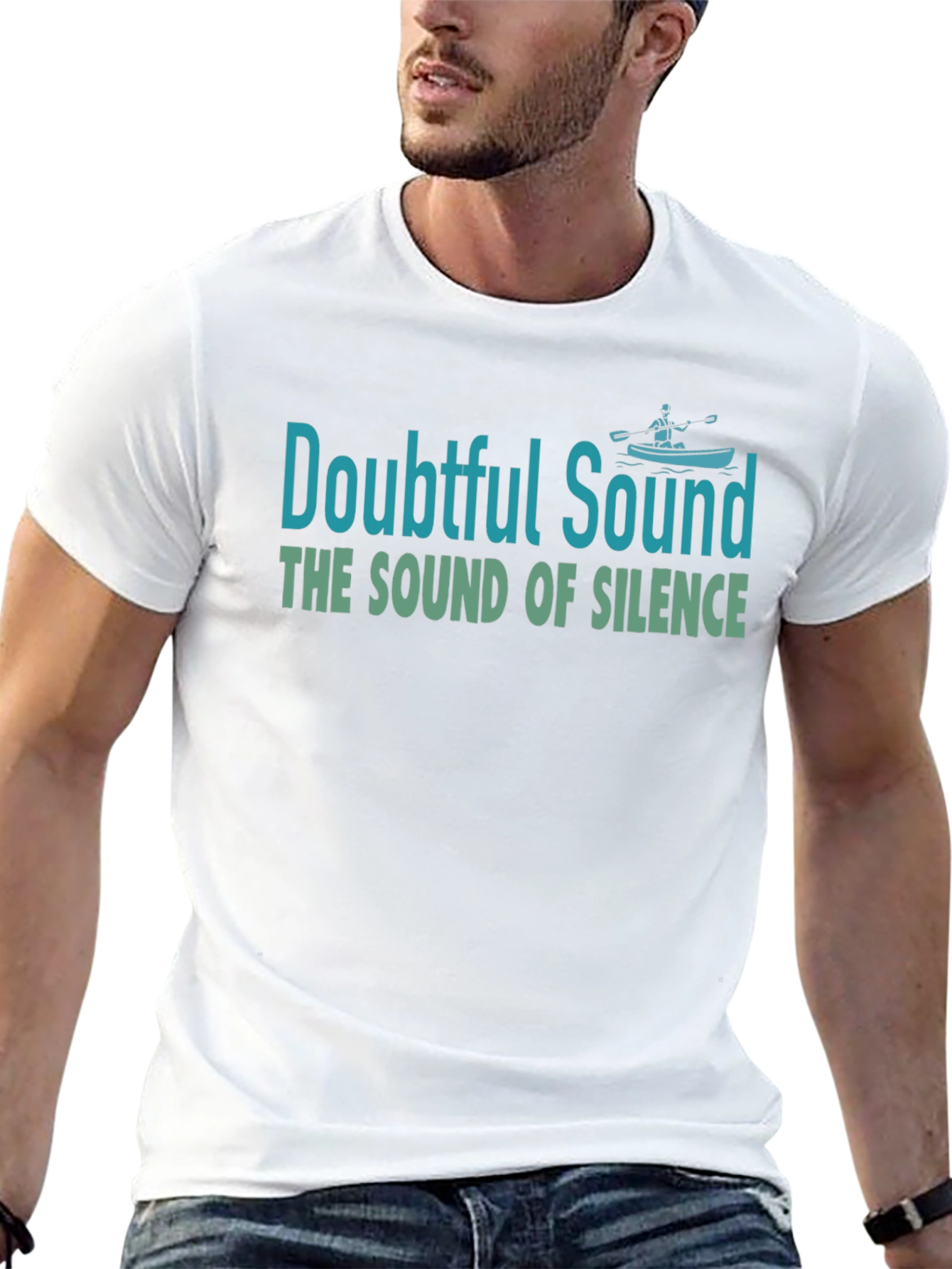 Doubtful Sound Black Graphic Tee