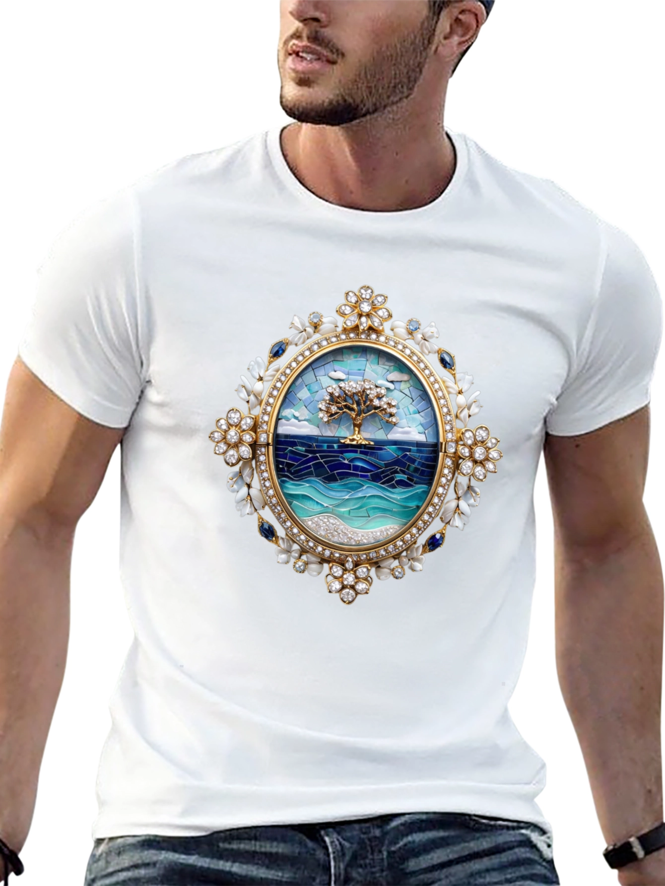Ornamental Tree Island Graphic Tee