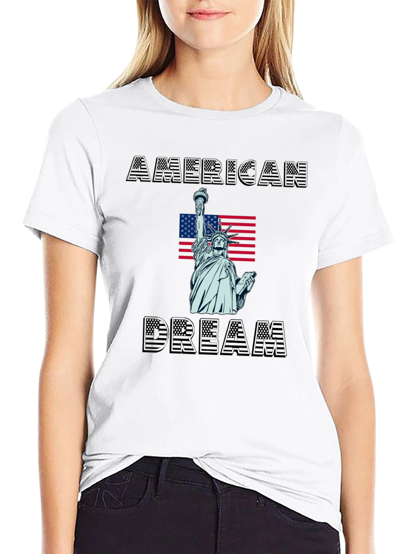American Dream Statue of Liberty Graphic Tee