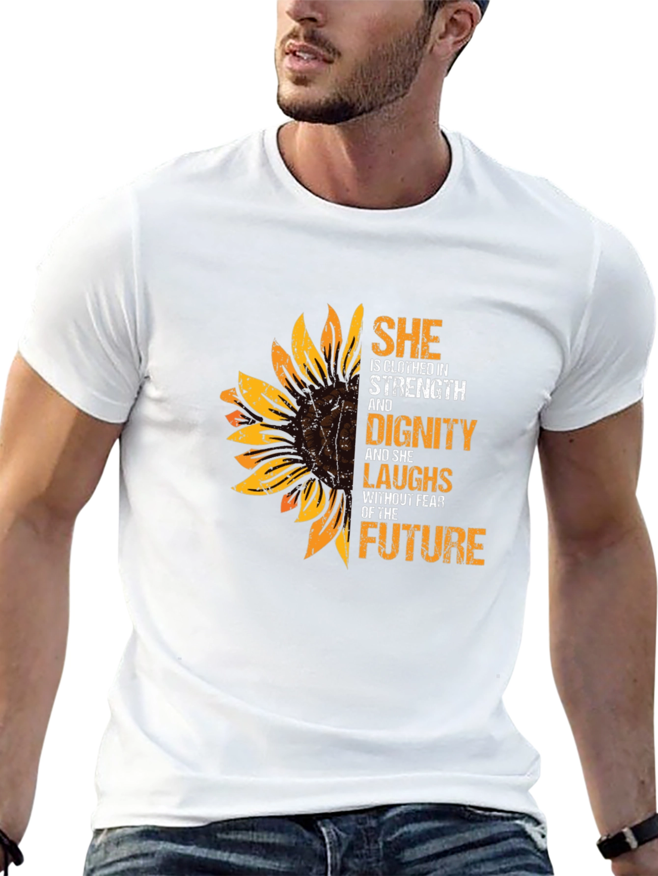 She is Clothed in Strength and Dignity T-Shirt