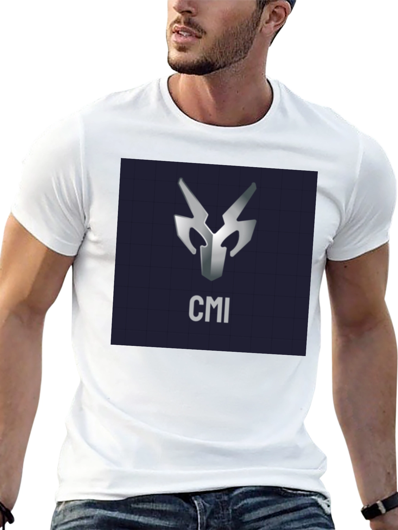 CMI Logo Black T-Shirt - Modern Graphic Tee