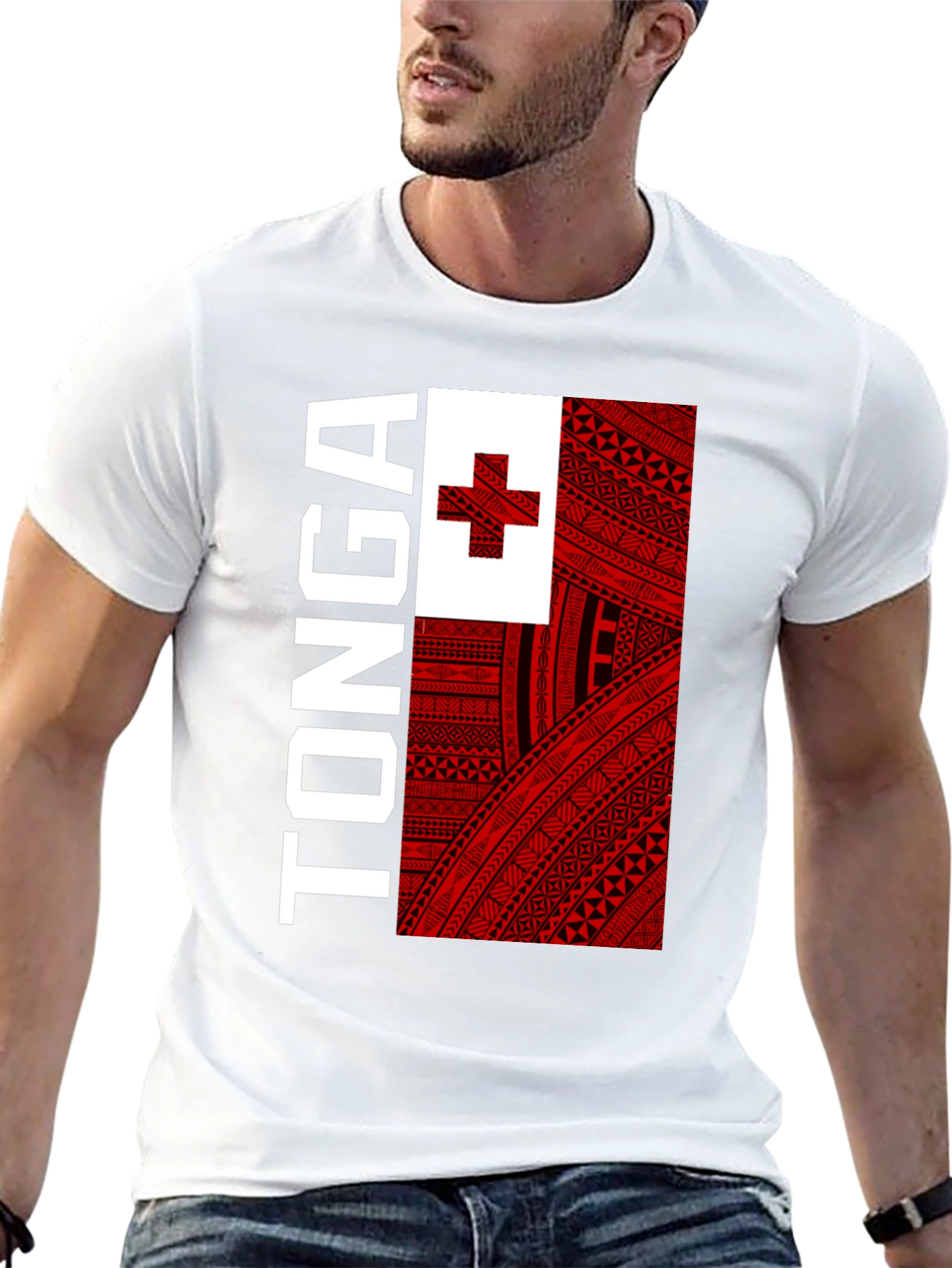 Tonga Flag Graphic Tee