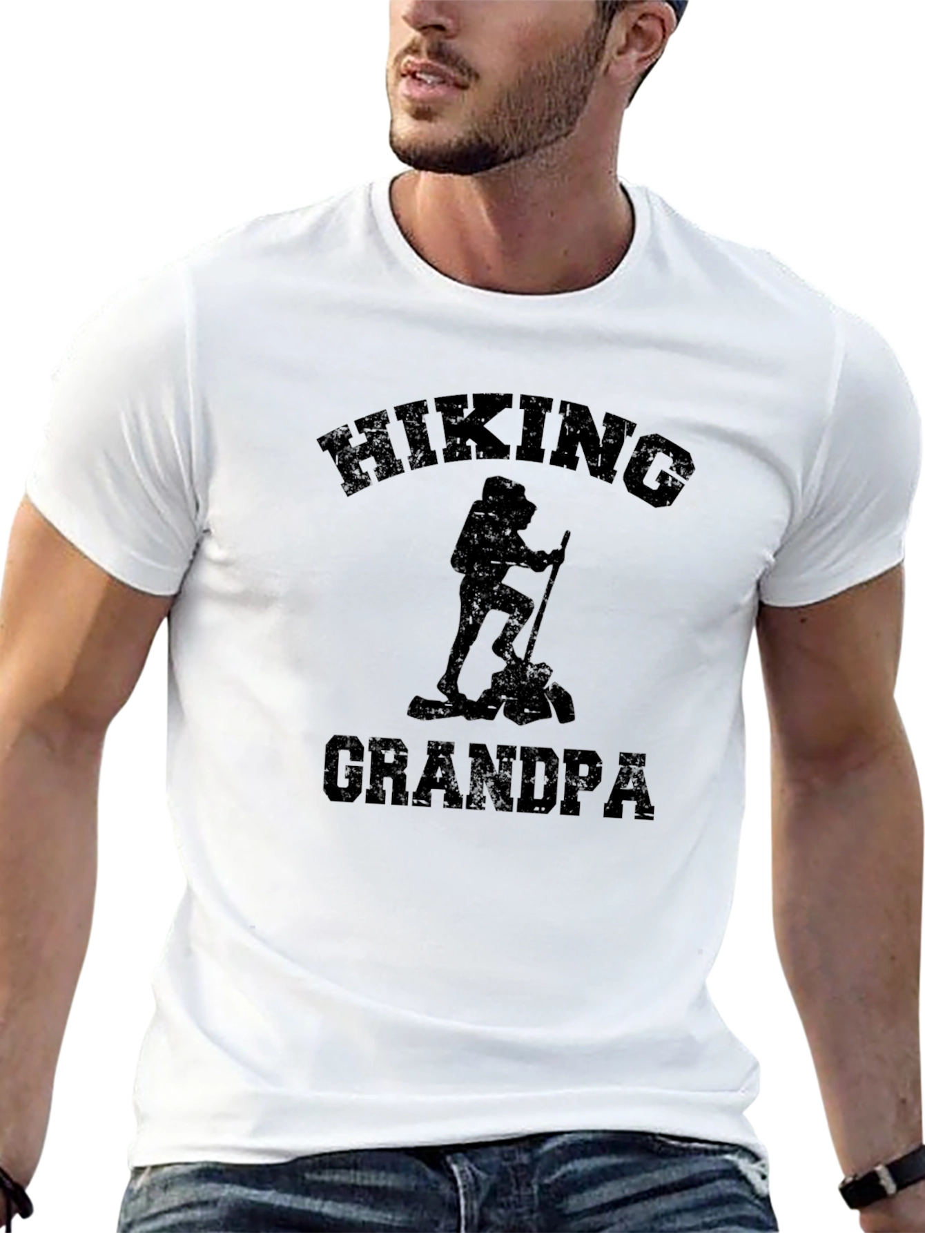 Hiking Grandpa T-Shirt - Outdoor Adventure Tee